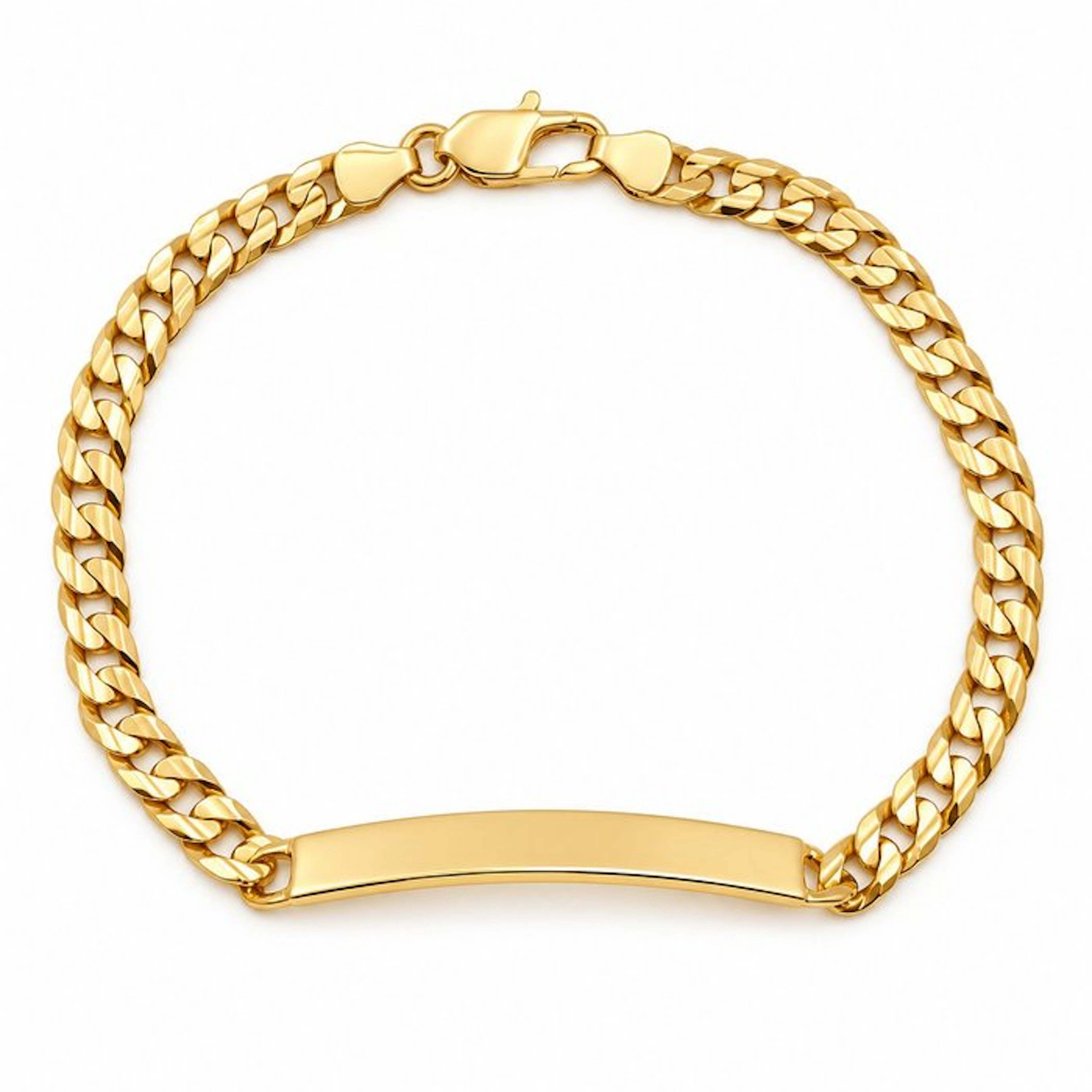 Bracelet - 18 kt. Yellow gold - Made in Italy - Handmade