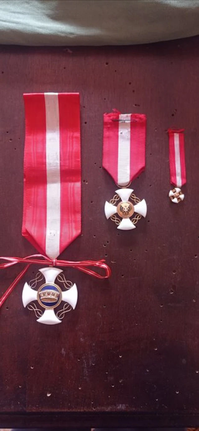Italy - Military medal - Order of the Crown of Italy