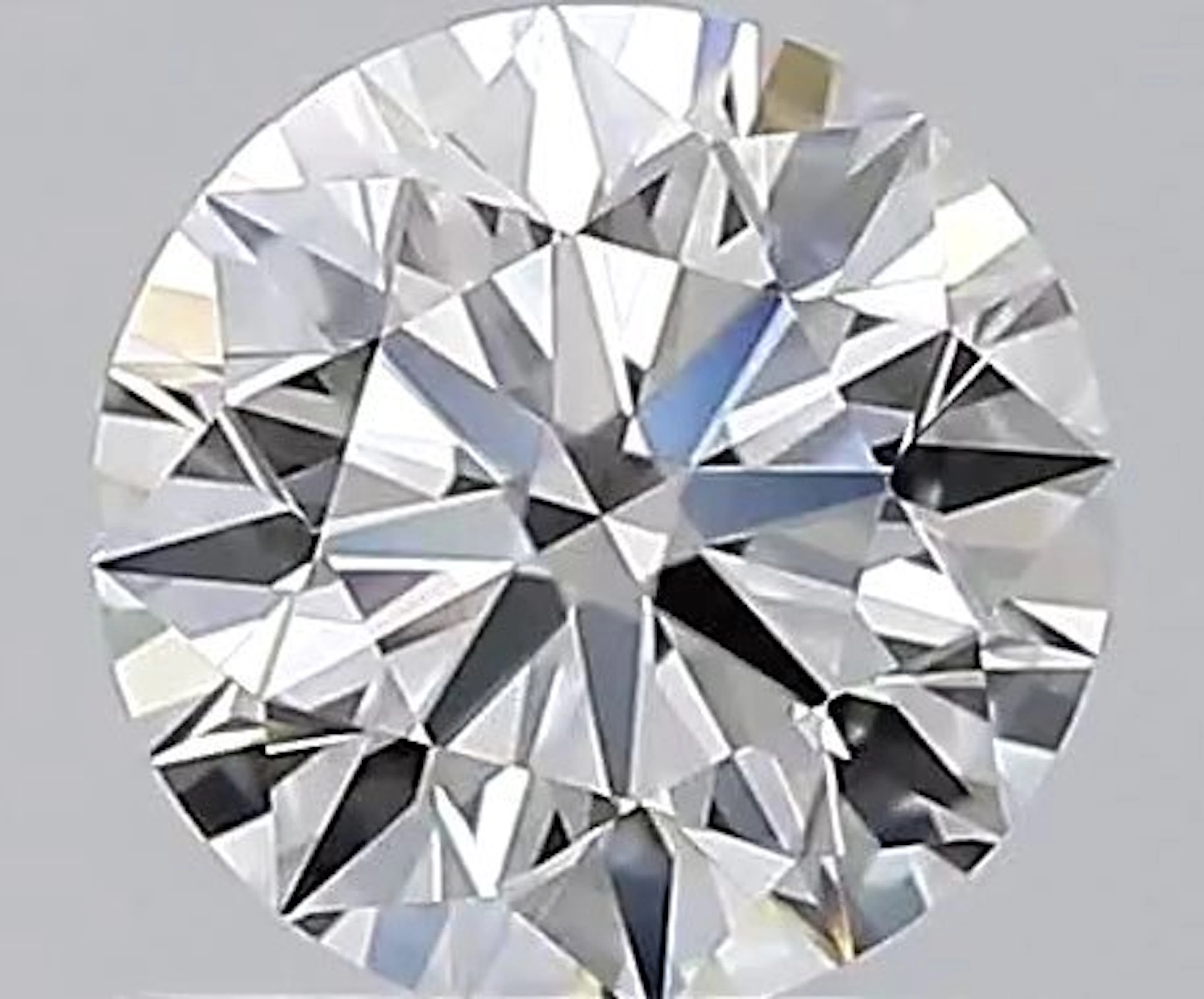 1 pcs Diamond (Natural) - 0.70 ct - Round - D...
