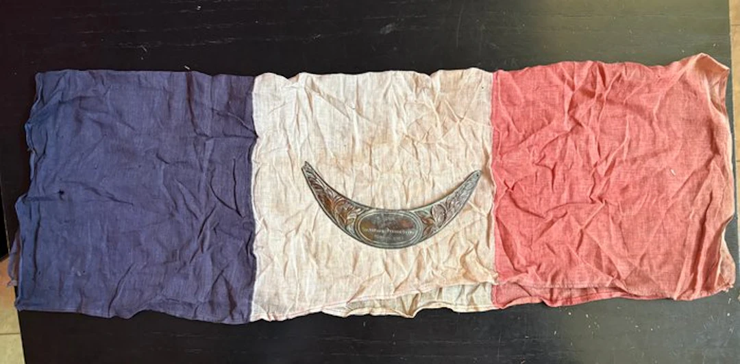 France - Flag - Bandera tricolor de la Primera Guerra...