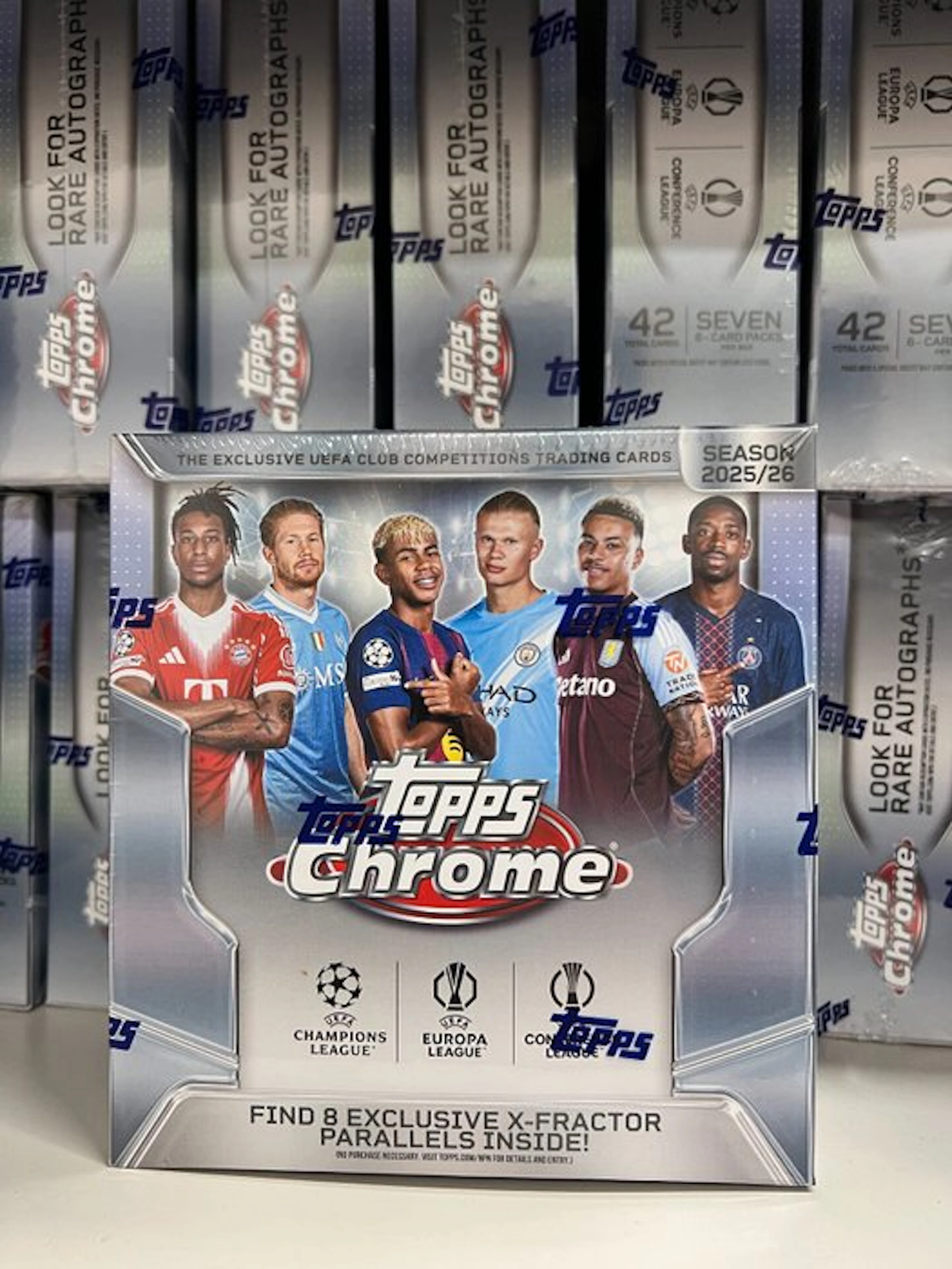 2025/26 Topps Chrome UCL Lamine Yamal Original packaging...