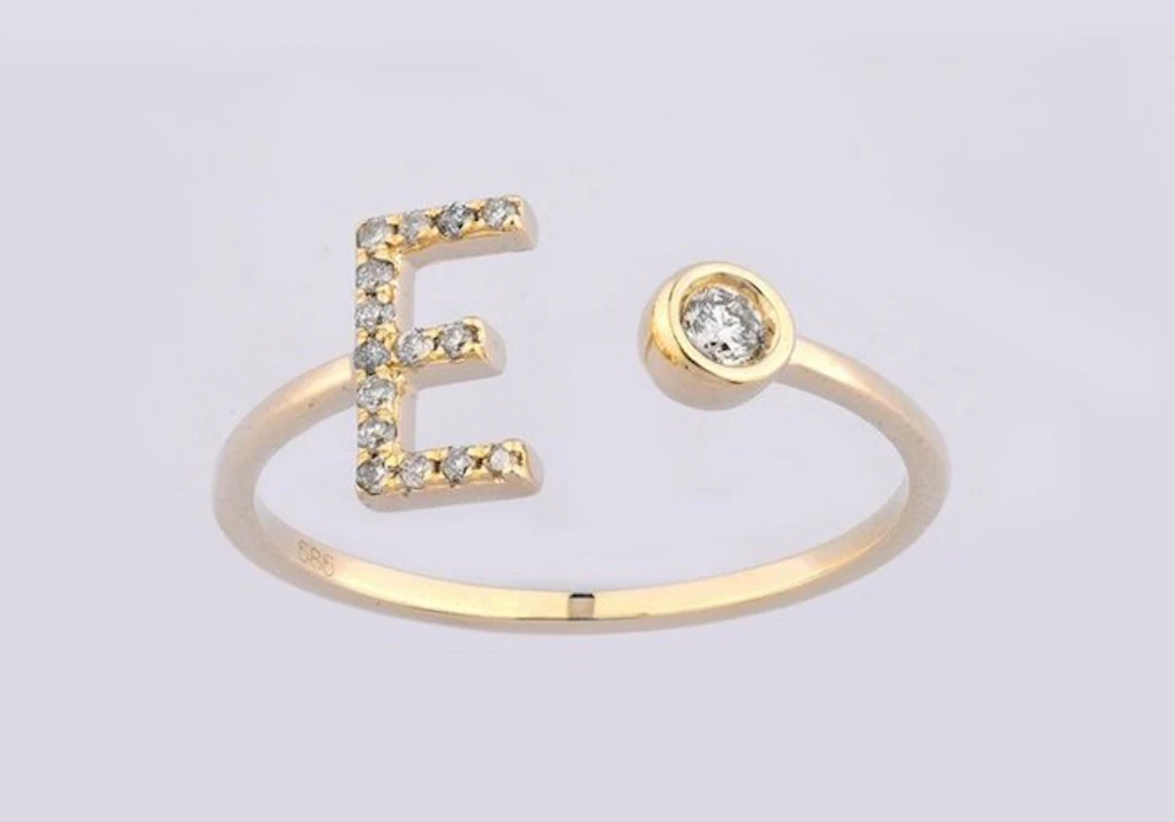 No reserve price - Ring - 14 kt