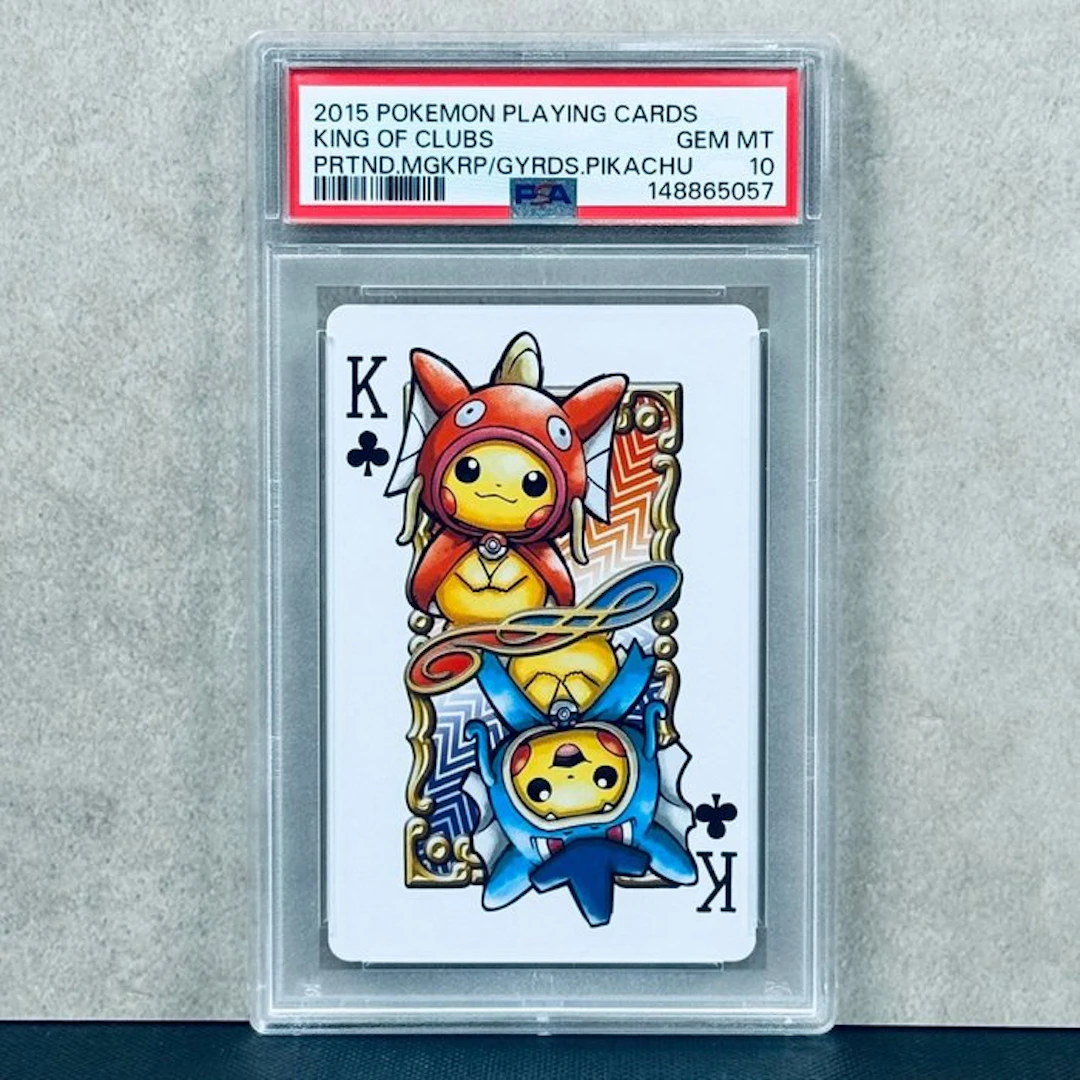 Pokémon Graded card - KING OF CLUBS 2015 POKEMON PLAYING...