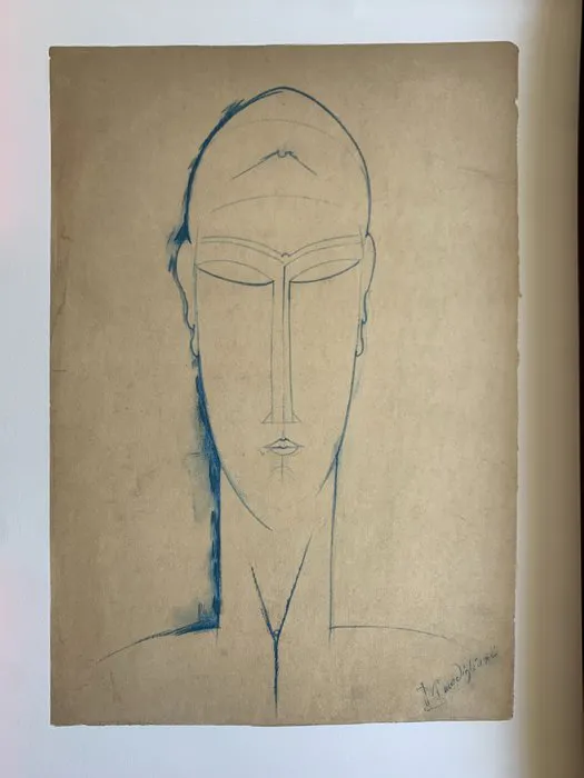 Amedeo Modigliani (1884-1920), after - Testa di Cariatide