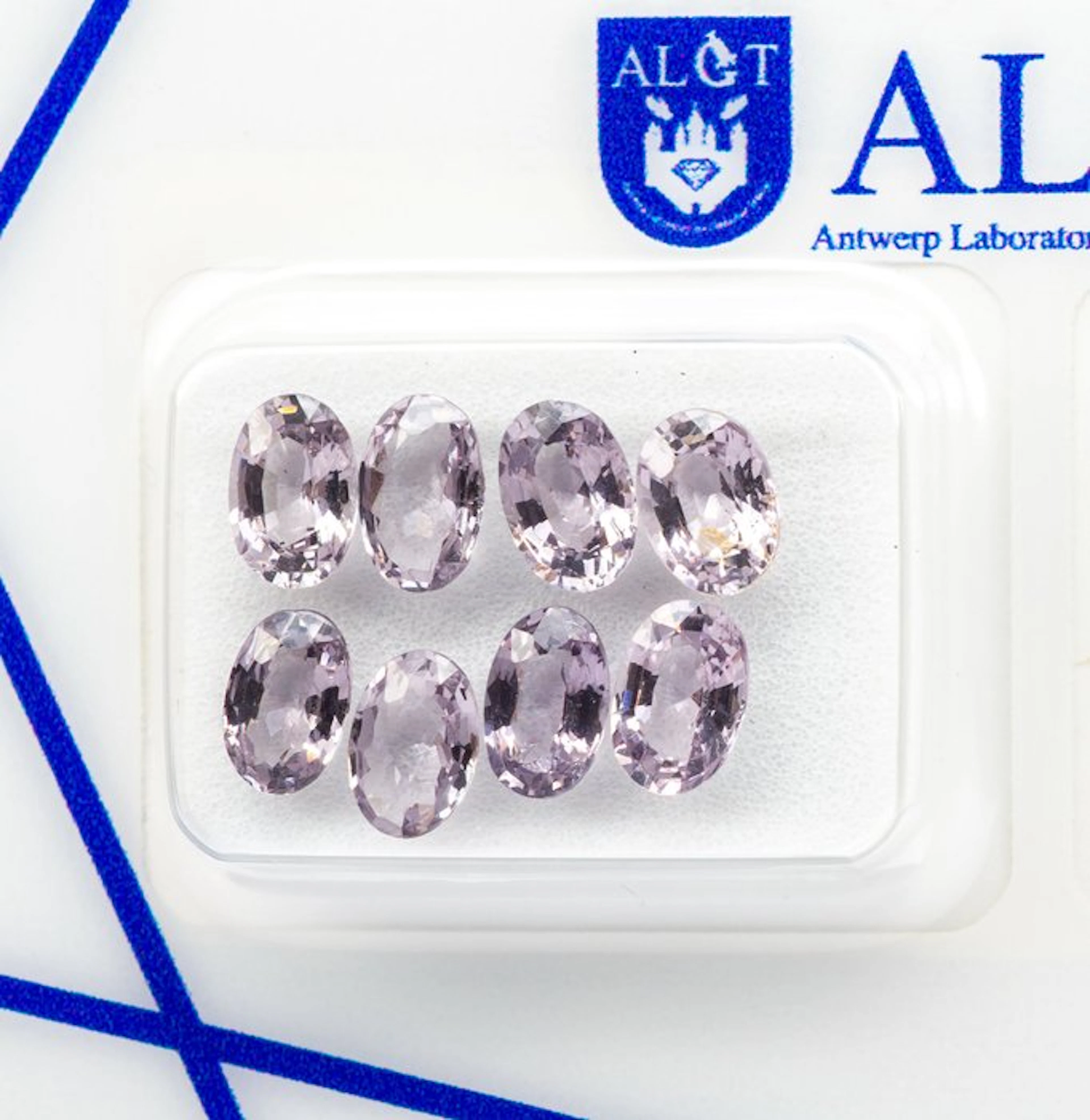 No reserve price - 8 pcs Spinel - 3.68 ct - Antwerp...