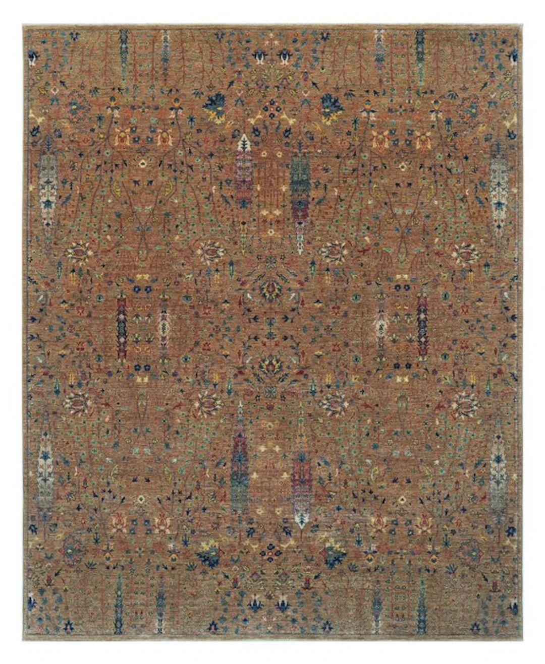 Hand-knotted designer rug – Very fine – Tree of Life...