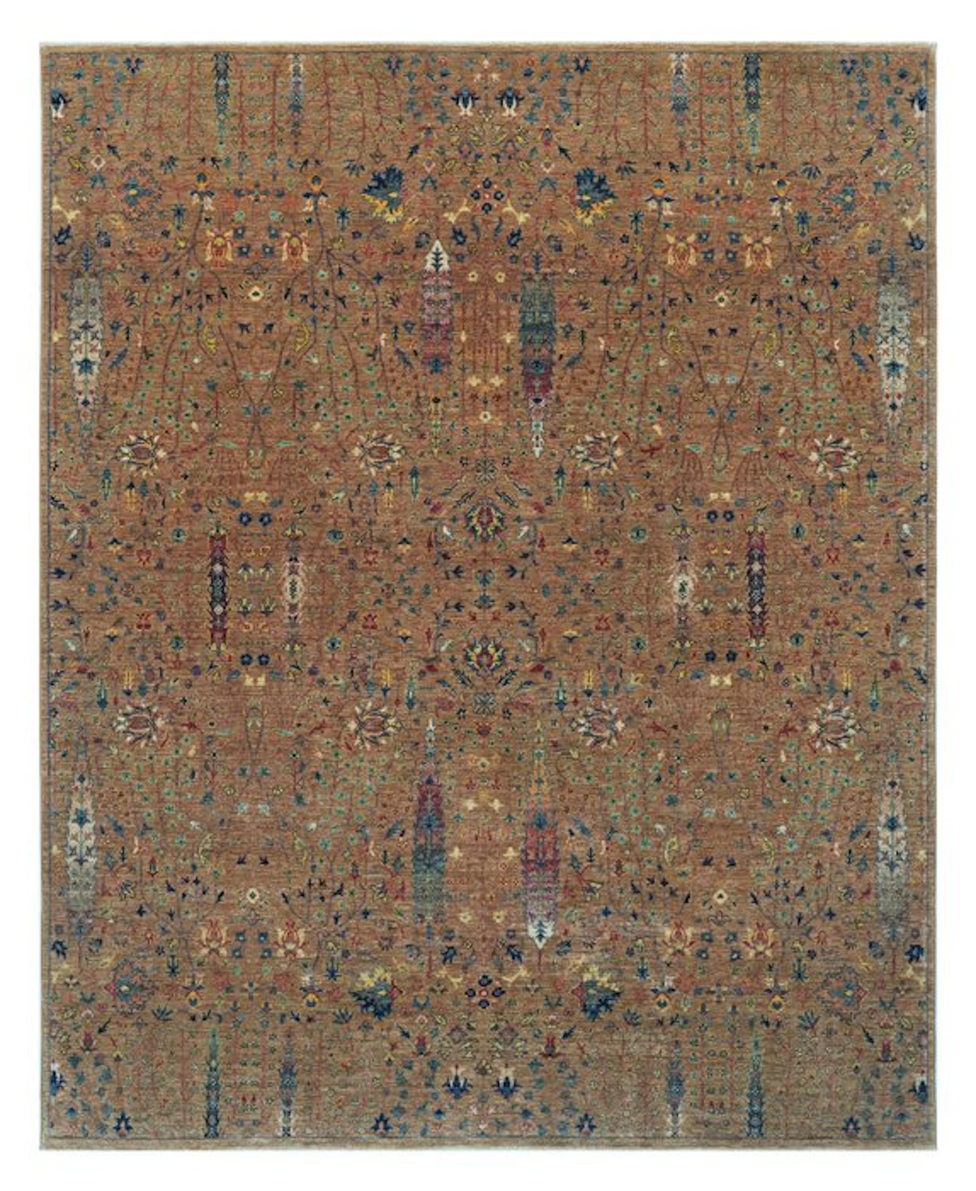 Hand-knotted designer rug – Very fine – Tree of Life...