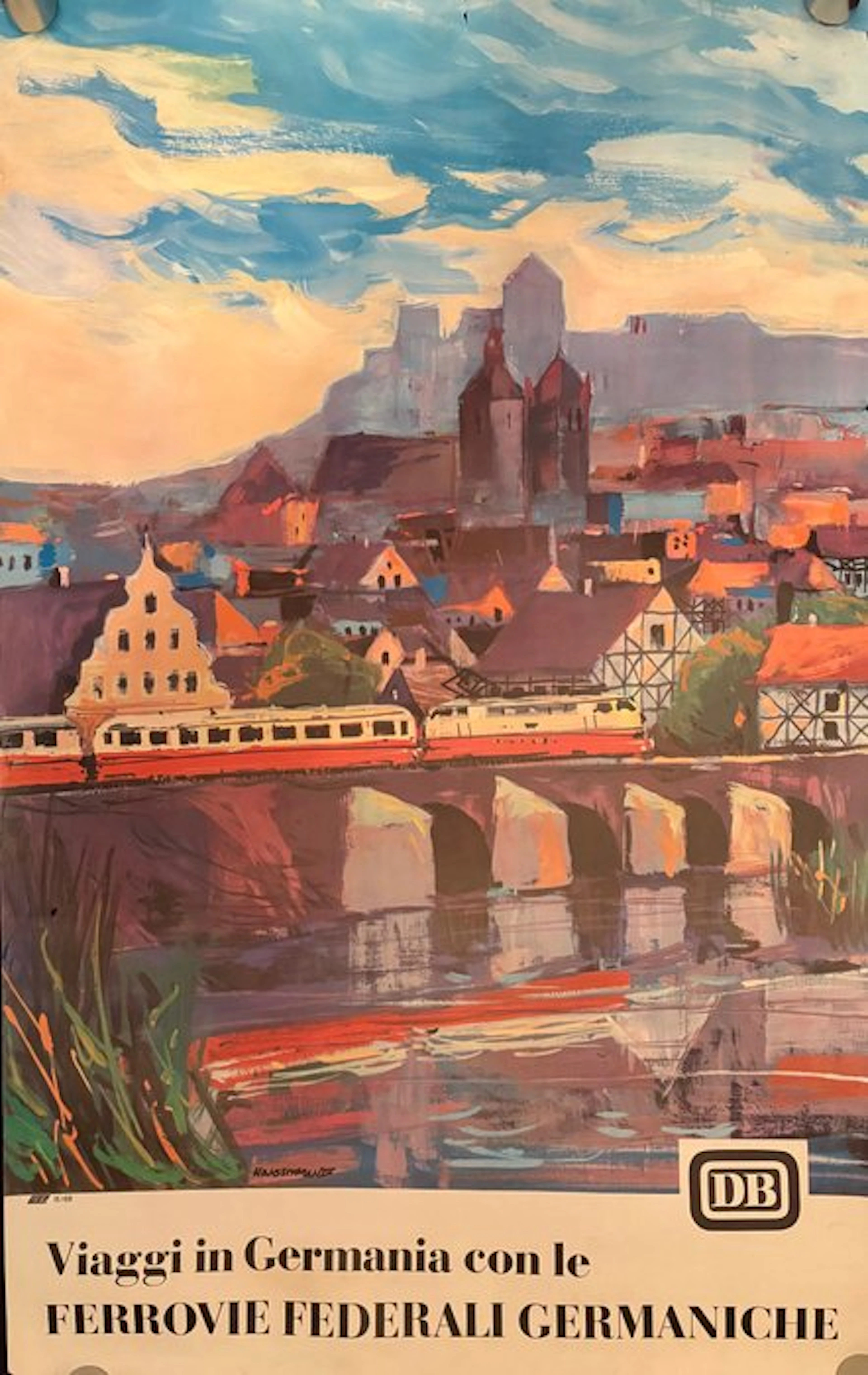 Hans Schmandt - Ferrovie della Germania - 1950s