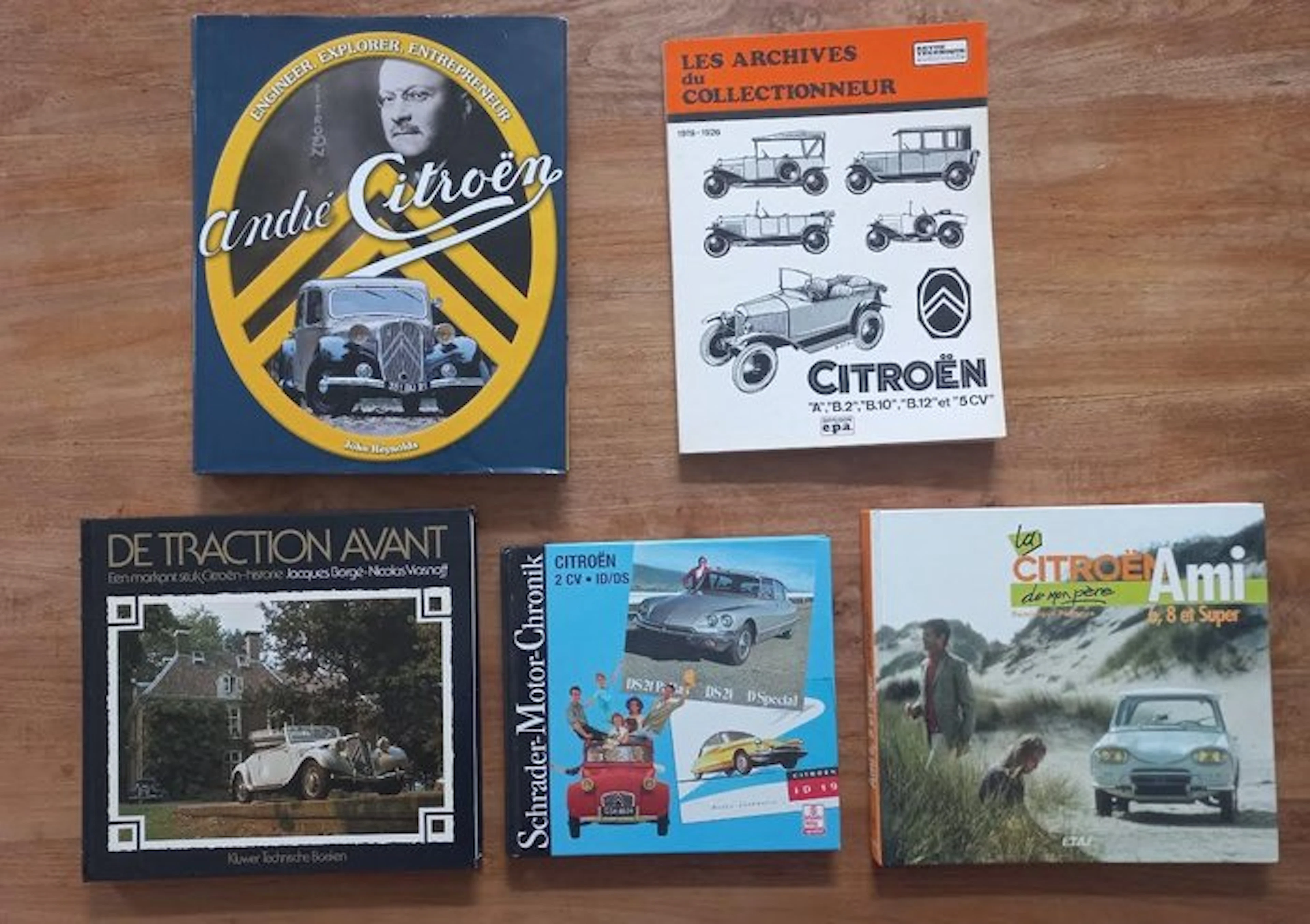 Book - Citroën - Andre Citroen - A B2 B10 B12 5 CV - Traction Avant - 2 CV