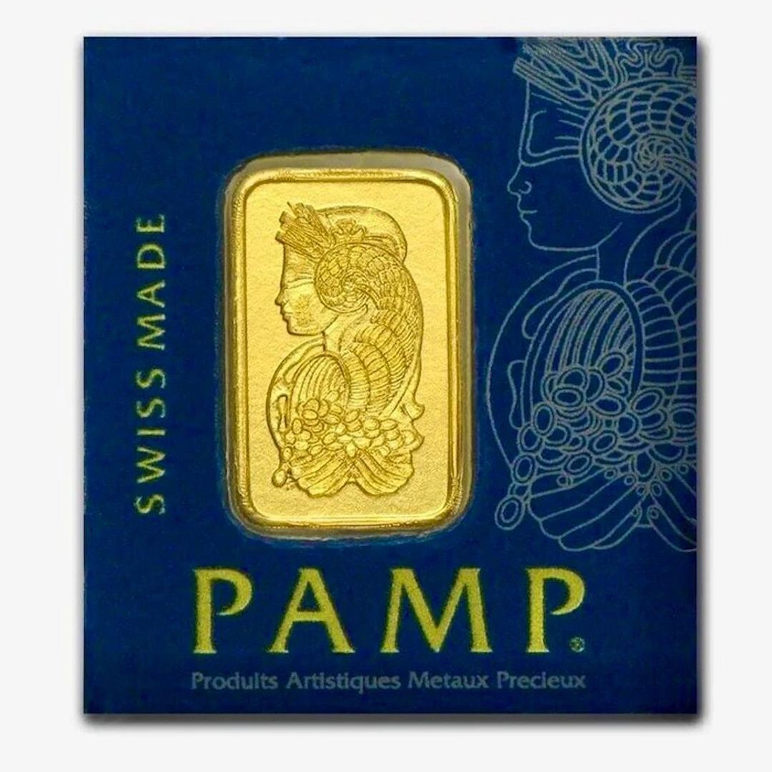 1 gram - Gold .999 - PAMP