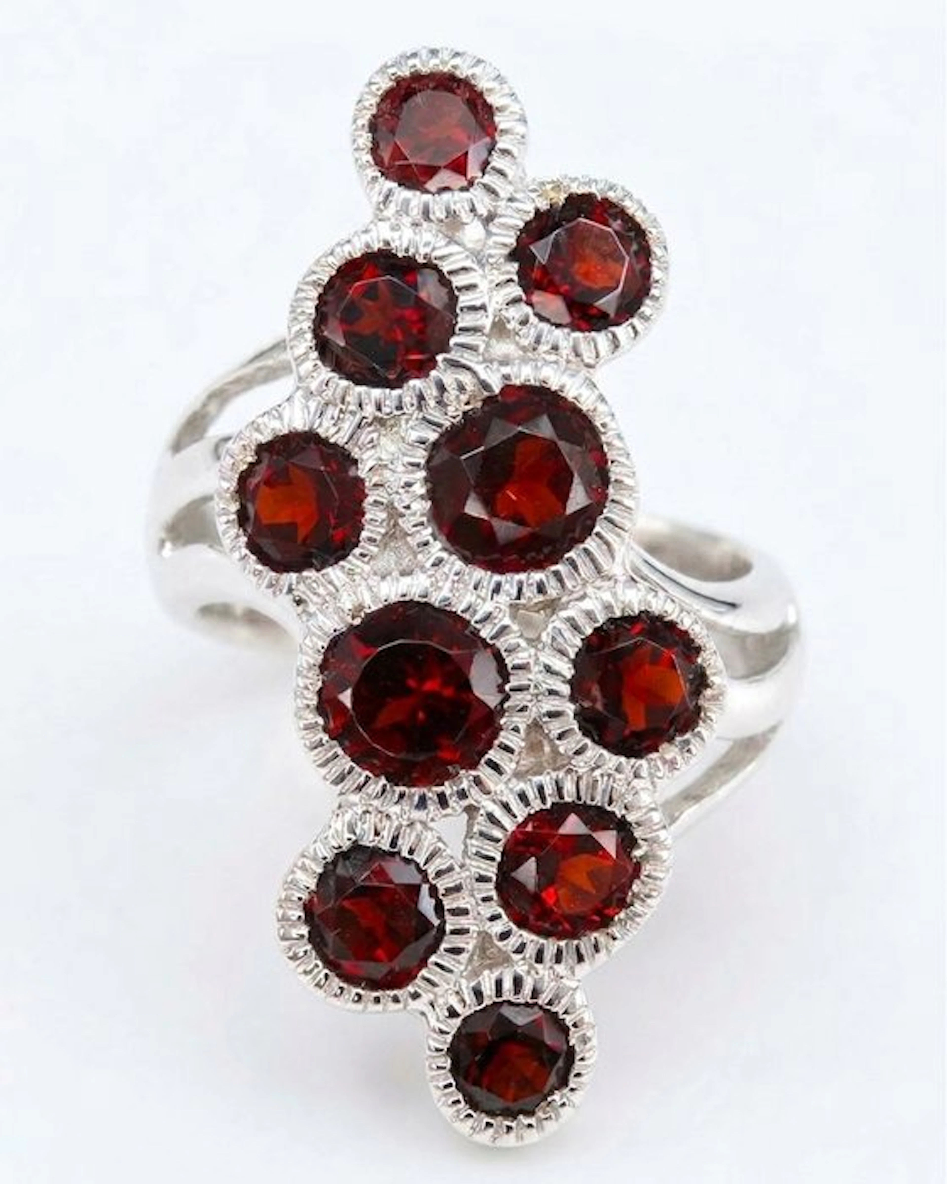 Garnet - Silver