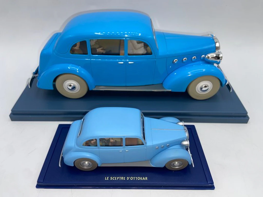 Atlas 1:24 - Model car (2) - Tintin – Castafiore's Car 'King Ottokar's Sceptre'