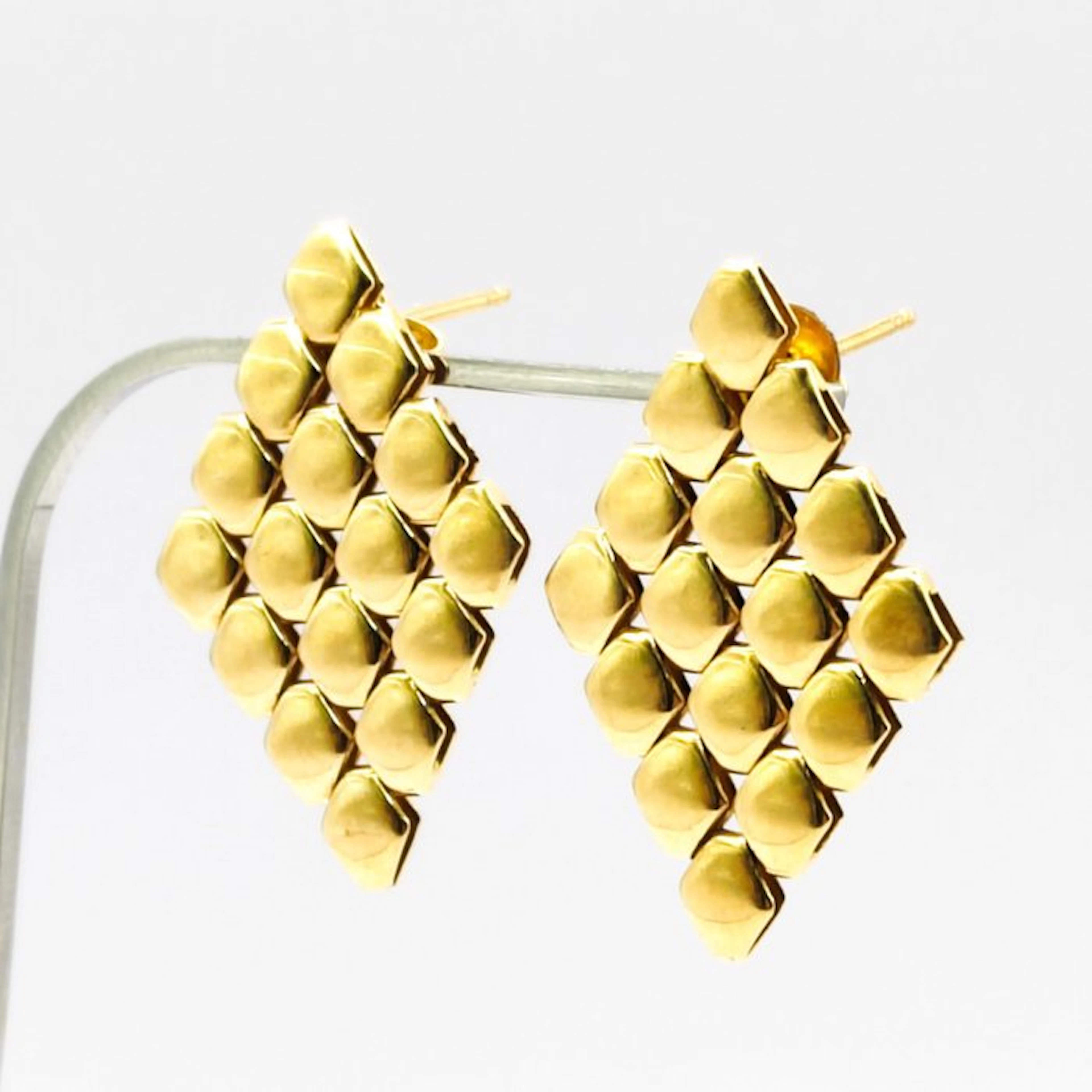 No reserve price - Earrings - 18 kt. Yellow gold