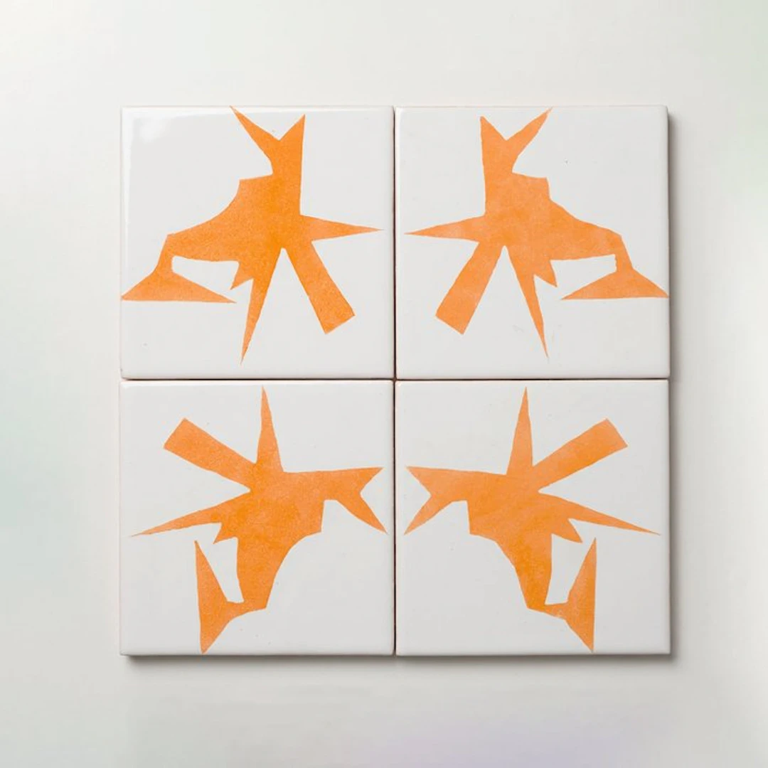 Wall decoration - France - faience tiles