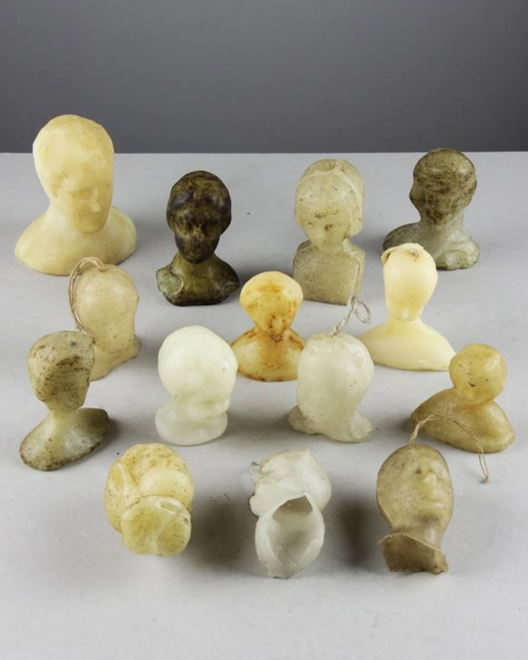 Ex voto (13) - Wax - 1900-1950 - Heads and Busts