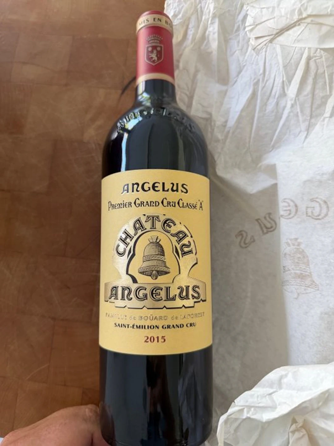 2015 Château Angélus - Saint-Émilion 1er Grand Cru Classé A - 1 Bottle (0.75L)