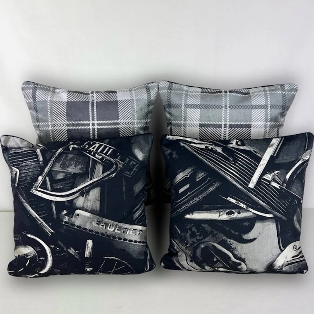 JEAN PAUL GAULTIER -New Set- Two cushions in a set of...