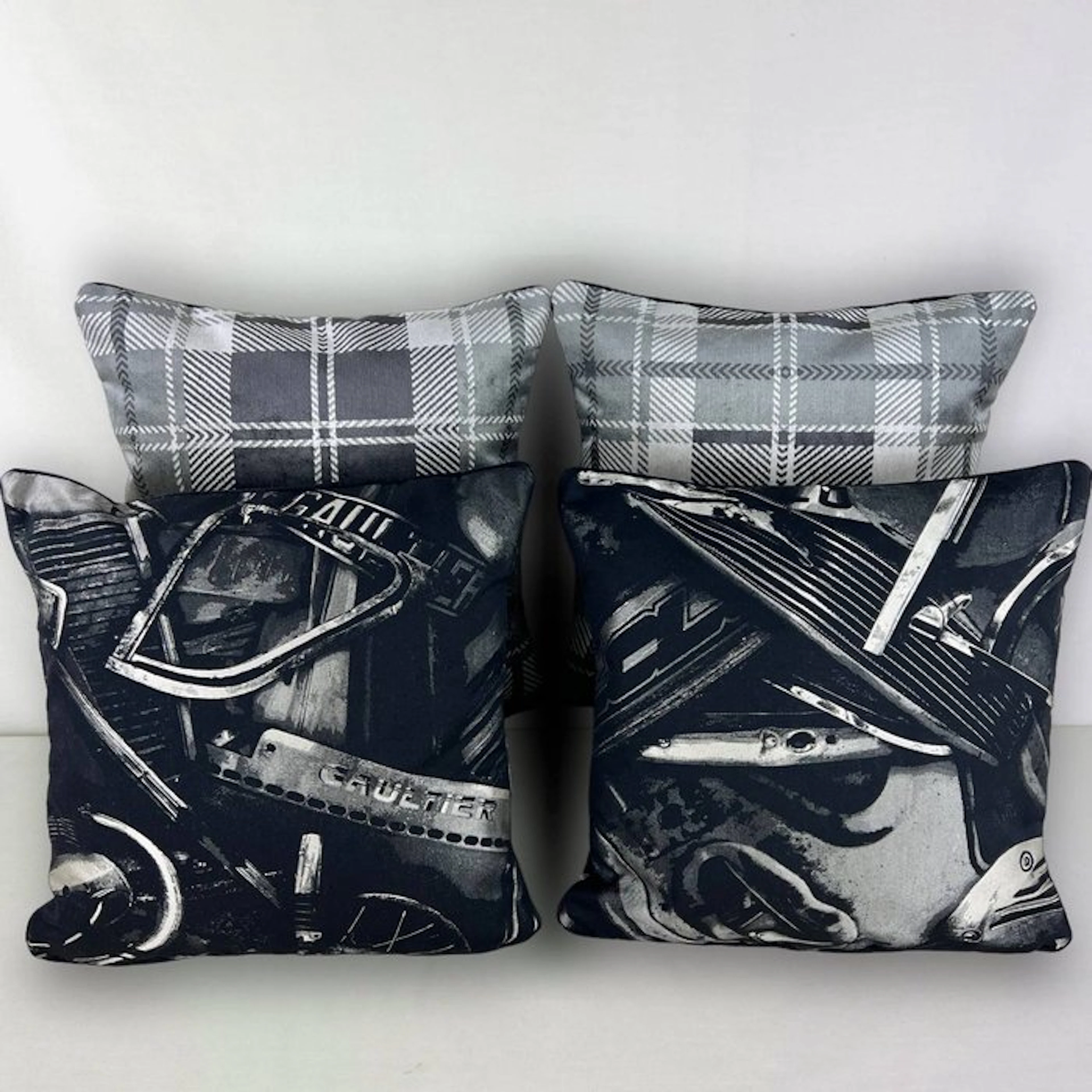 JEAN PAUL GAULTIER -New Set- Two cushions in a set of...