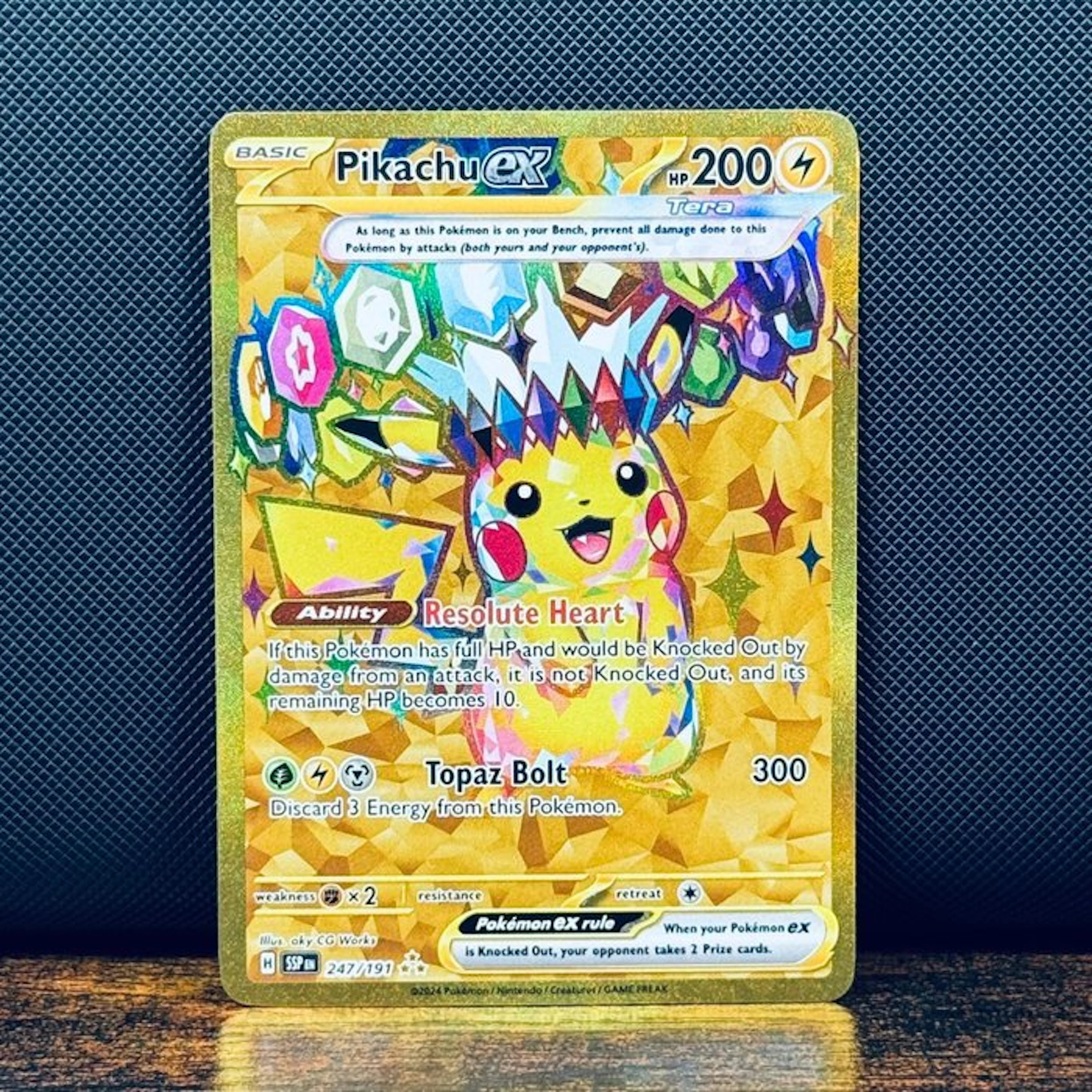 Pokémon Card - Pikachu 247 - Pokémon