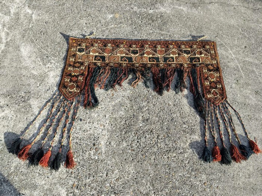 Authentic Turkmen Ersari (or Beshir) Kapunuk - Kapunuk - Turkmenistan