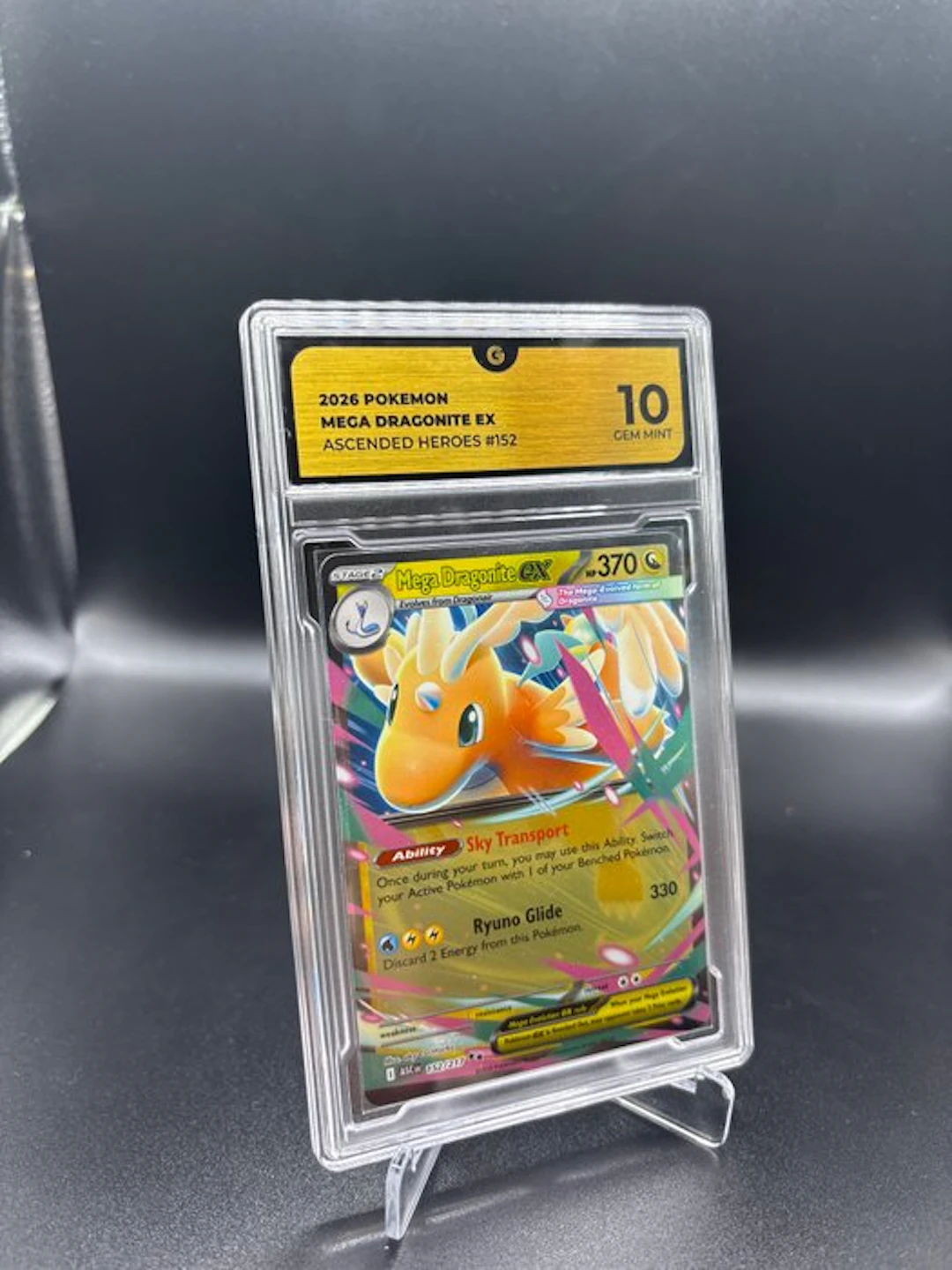 Pokémon - 1 Graded card - Mega Dragonite EX #152 Ascended...