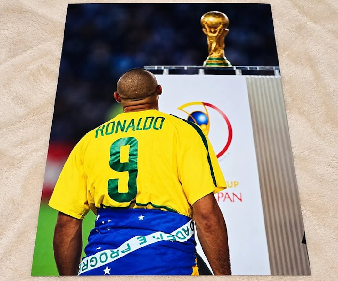 Brazil - FIFA World Cup France 1998 Champion - Ronaldo - 1998 - Photograph