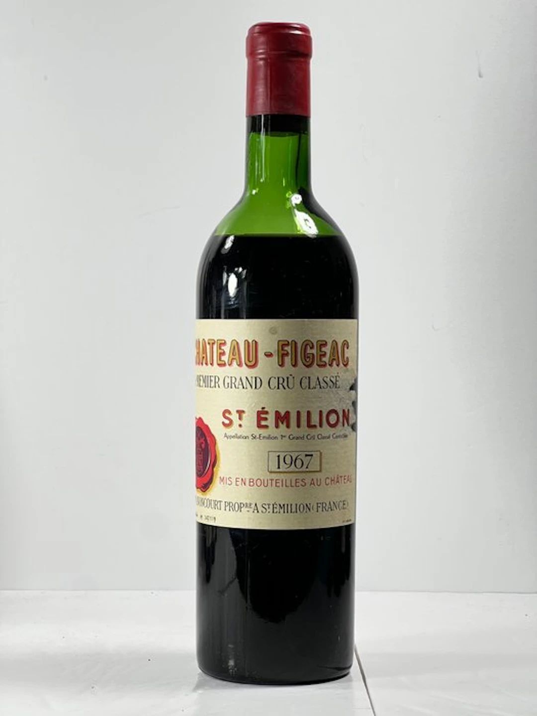 1967 Chateau Figeac - Saint-Émilion 1er Grand Cru Classé B - 1 Bottle (0.75L)