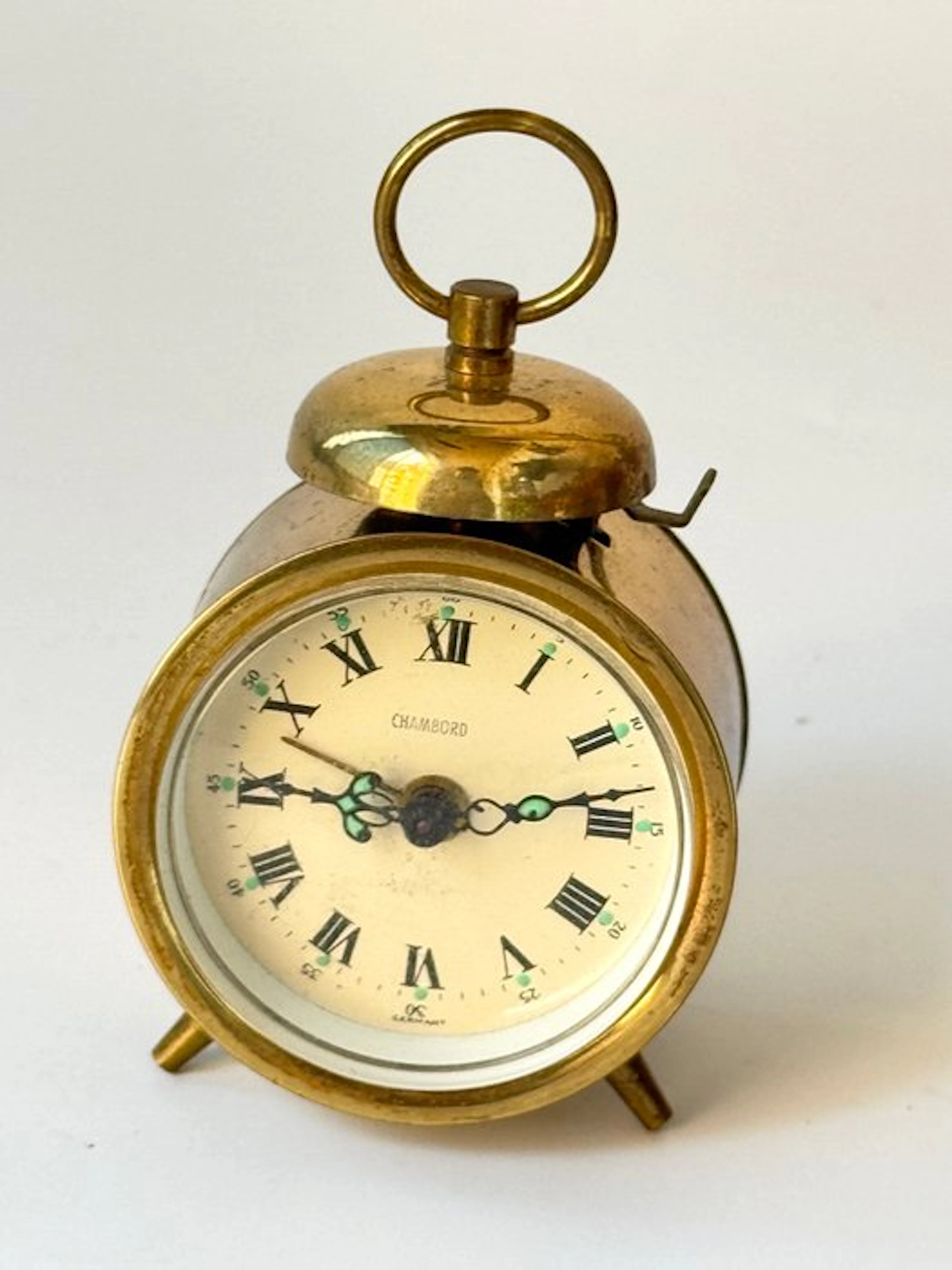 Alarm clock - Petit réveil mécanique miniature Chambord –...