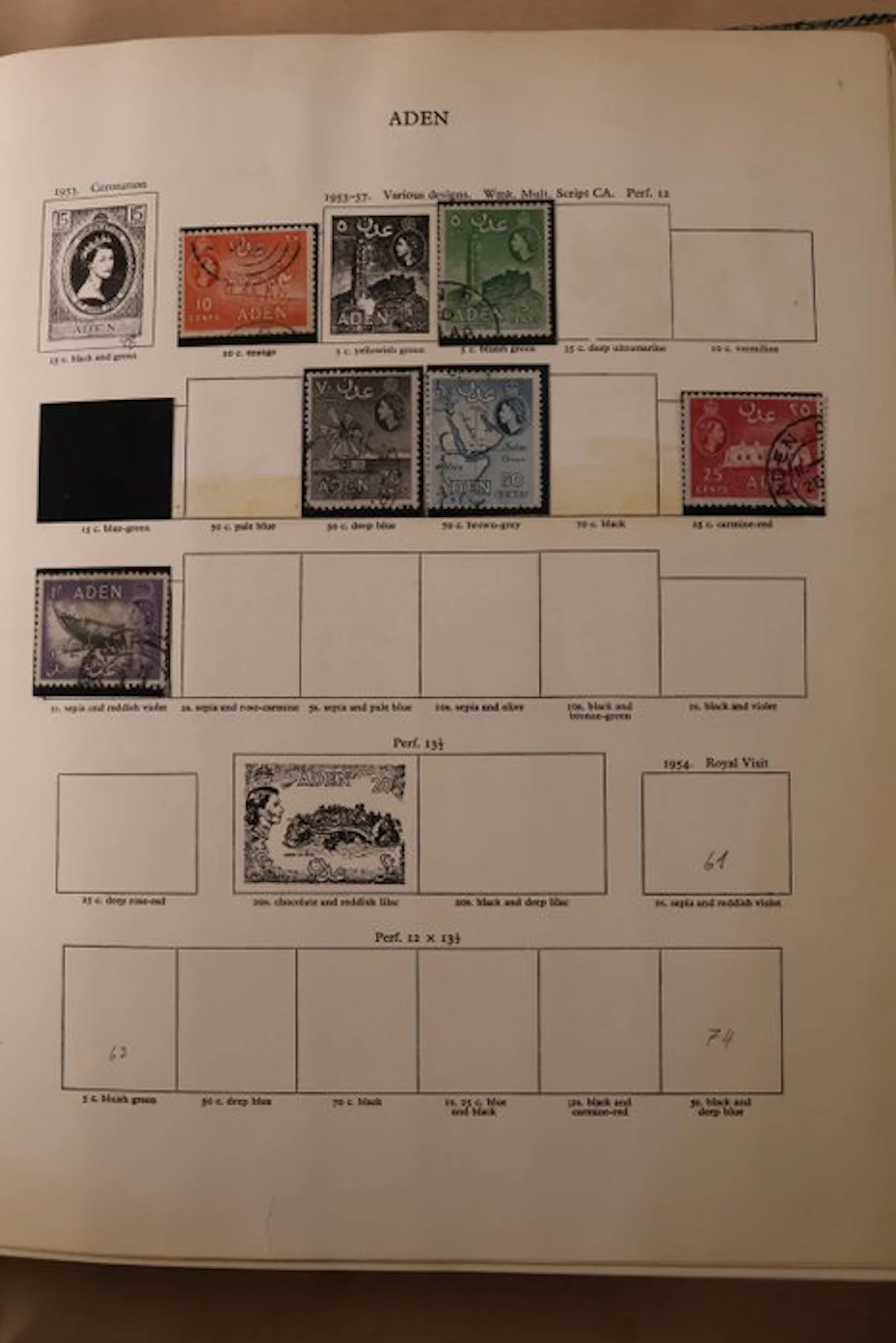 British Commonwealth 1954/1967 - Collection in Stanley...