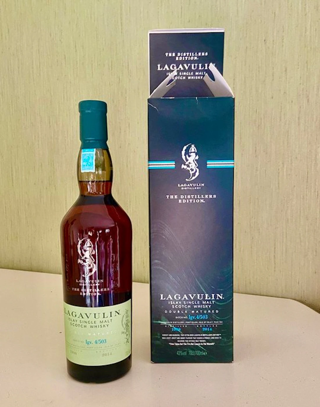 Lagavulin 1998 The Distillers Edition - b. 2014 - 70cl