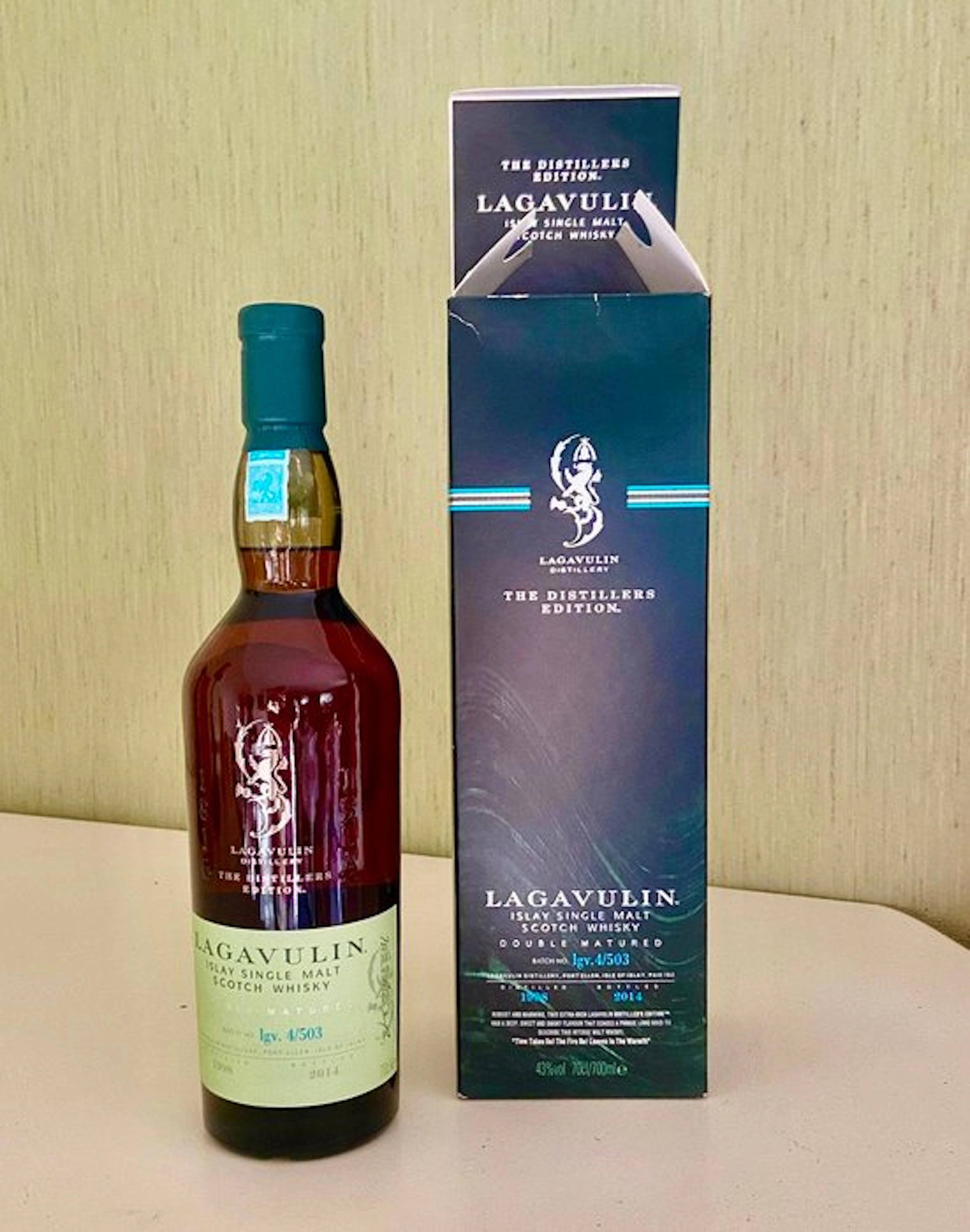 Lagavulin 1998 The Distillers Edition - b. 2014 - 70cl