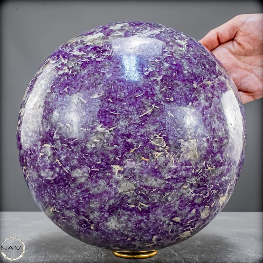 Unicorn Stone Sphere – Fascinating Colors of Nature Sphere- 13334.76 g