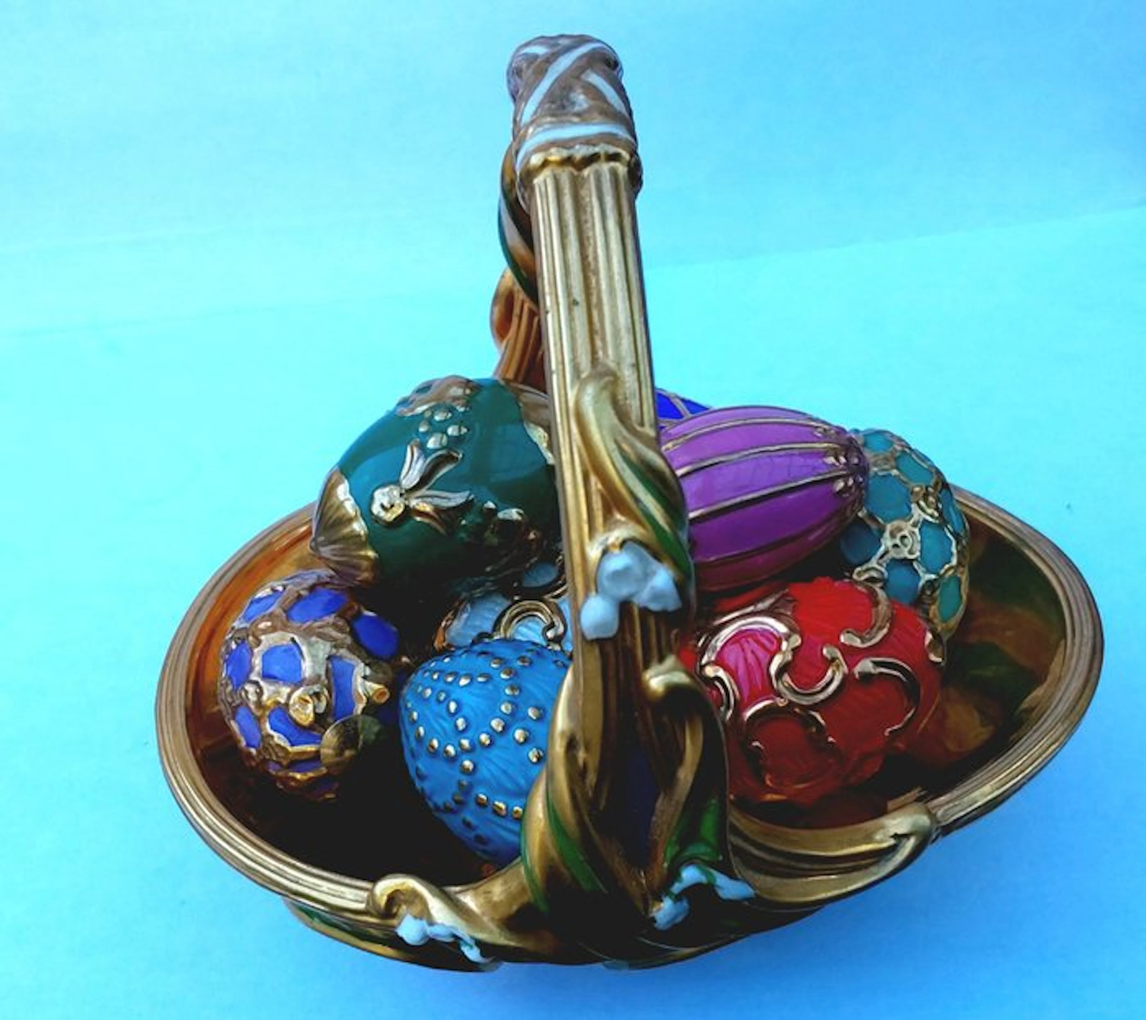 Fabergé egg - Faberge - 22kt gold, 24kt gold