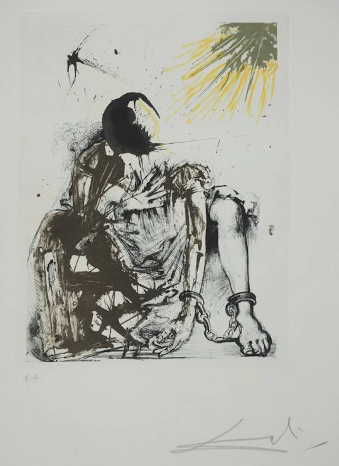 Salvador Dali (1904-1989) - Sigismund enchaîné