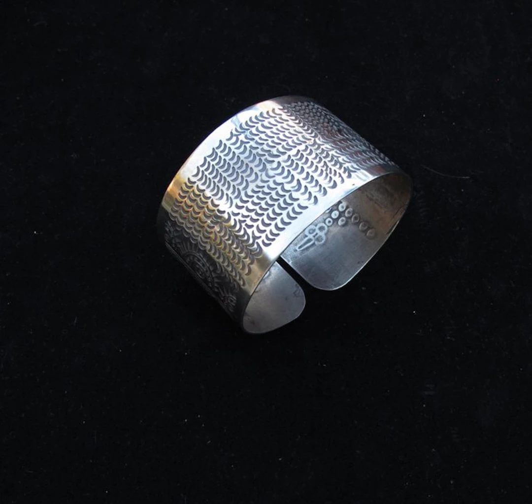 Silver Bracelet / Southeast Asia - Mid to late 20th...