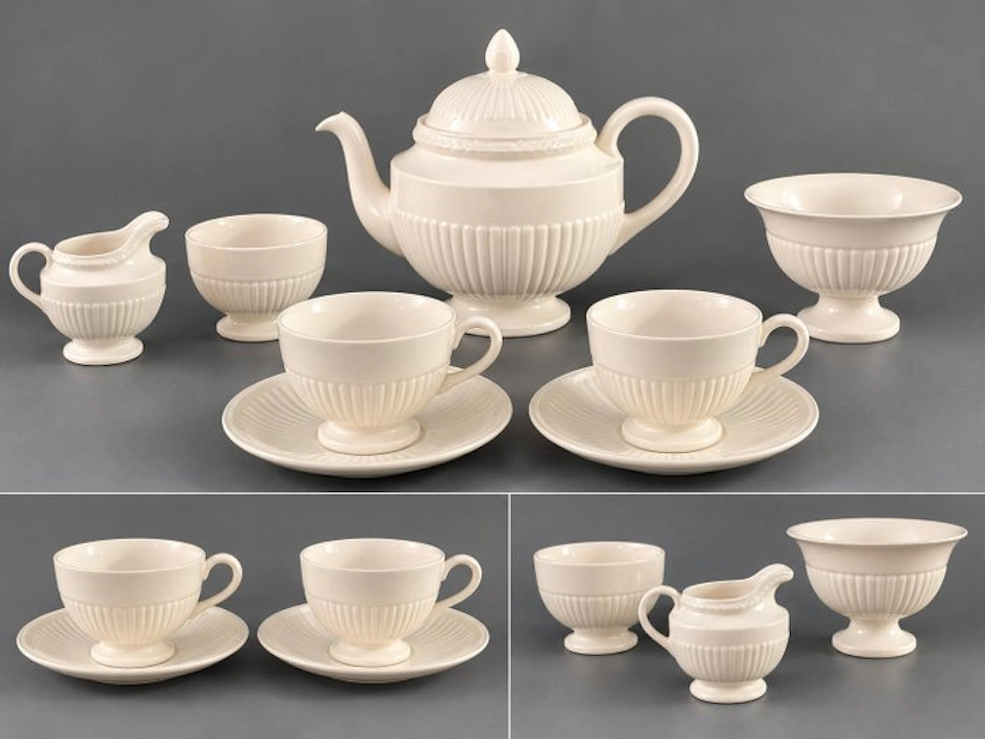 Wedgwood - Tea service (6) - Edme - Earthenware - 6-piece tea service