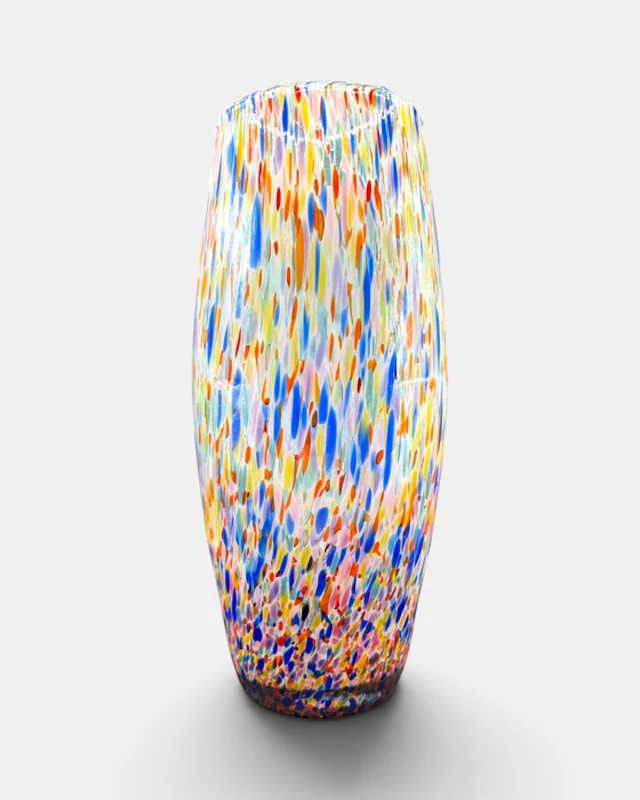 Vase - Glass - Harlequin vase