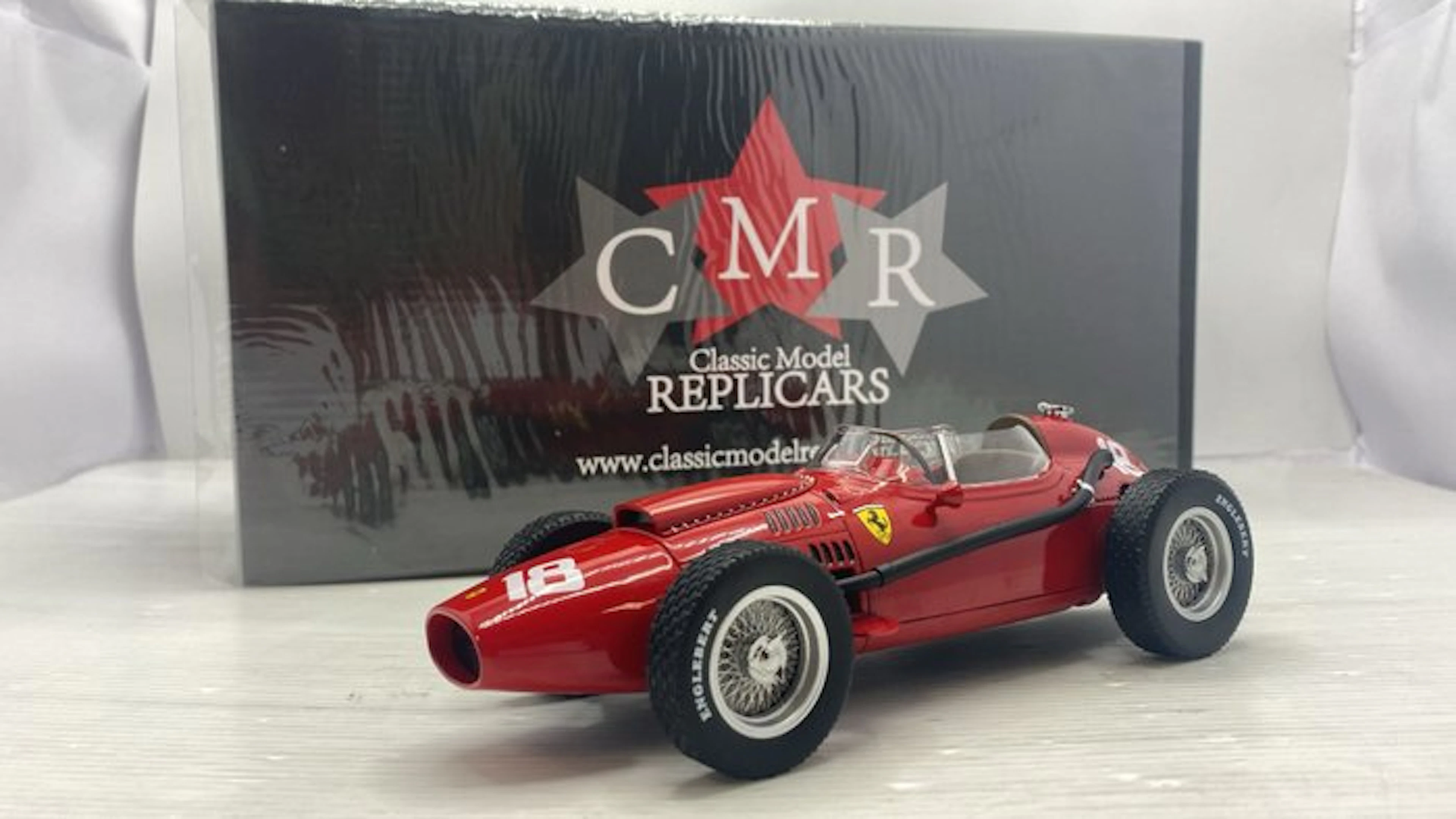 CMR 1:18 - Model car - Ferrari Dino 246 F1 P. Hill GP Monza 1958 - (cod.P32)
