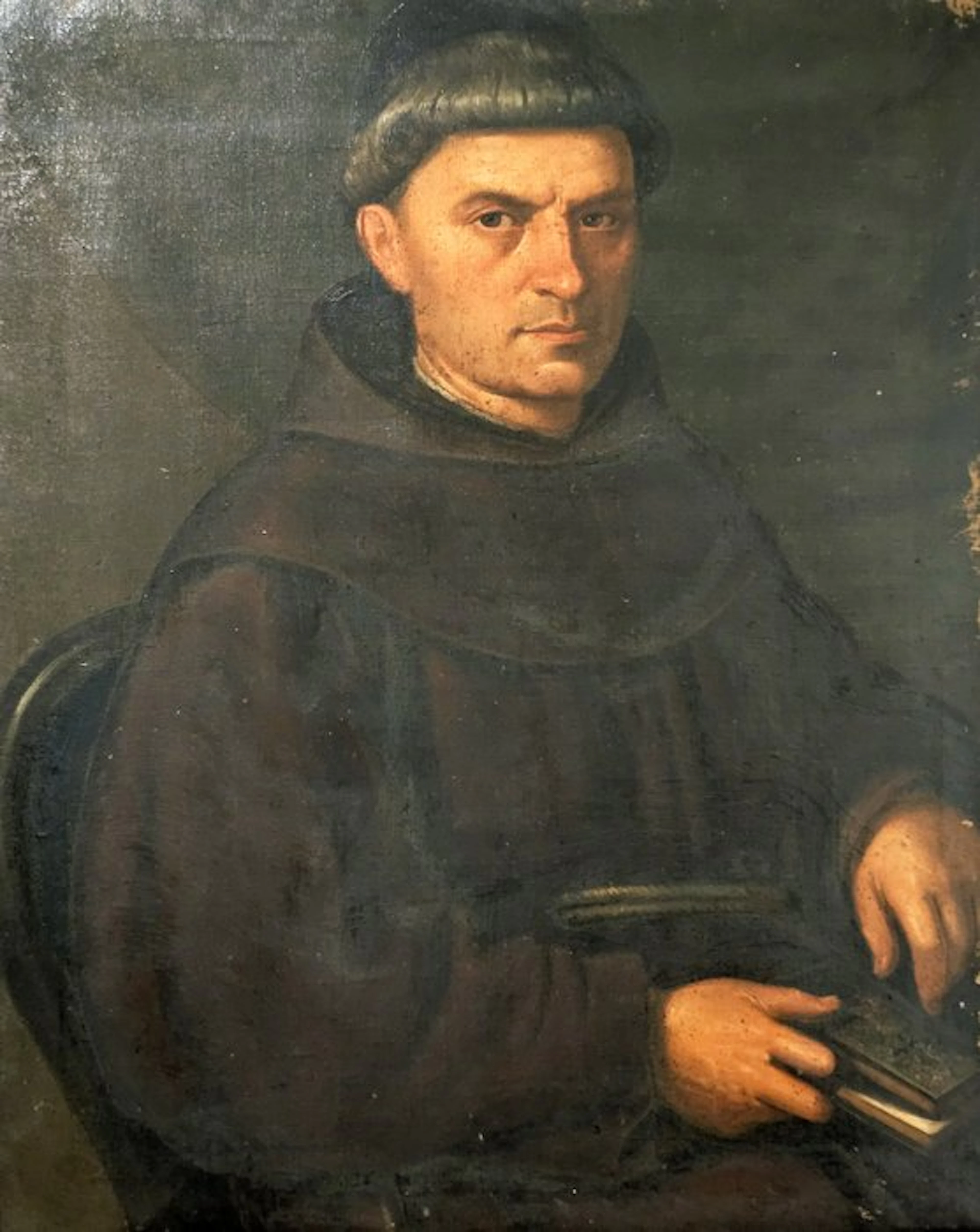 Italian school (XIX) - Ritratto di frate