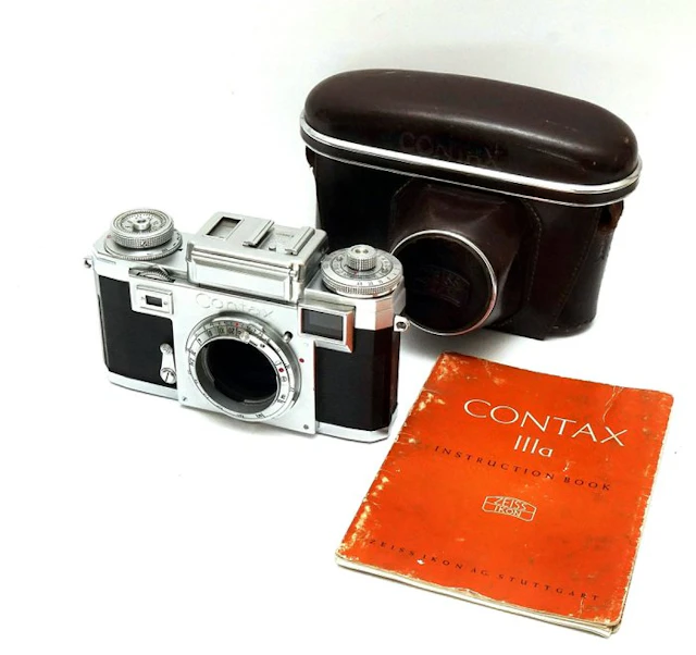 Zeiss Ikon Contax IIIa CD Set NO RESERVE Lens Not Included Analogue camera