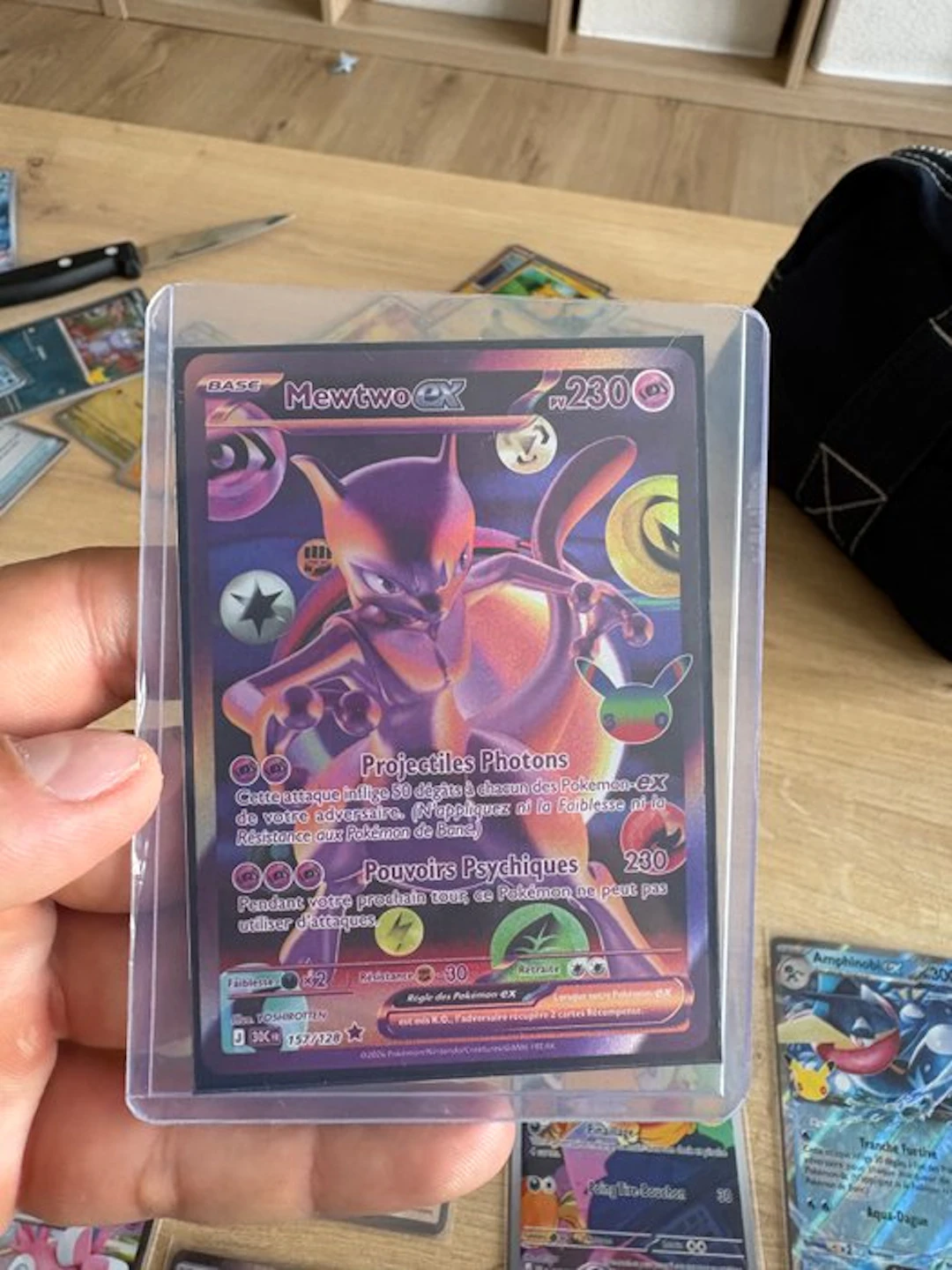 Pokémon - 1 Card - Mewtwo-EX 157/128 Full art - EX