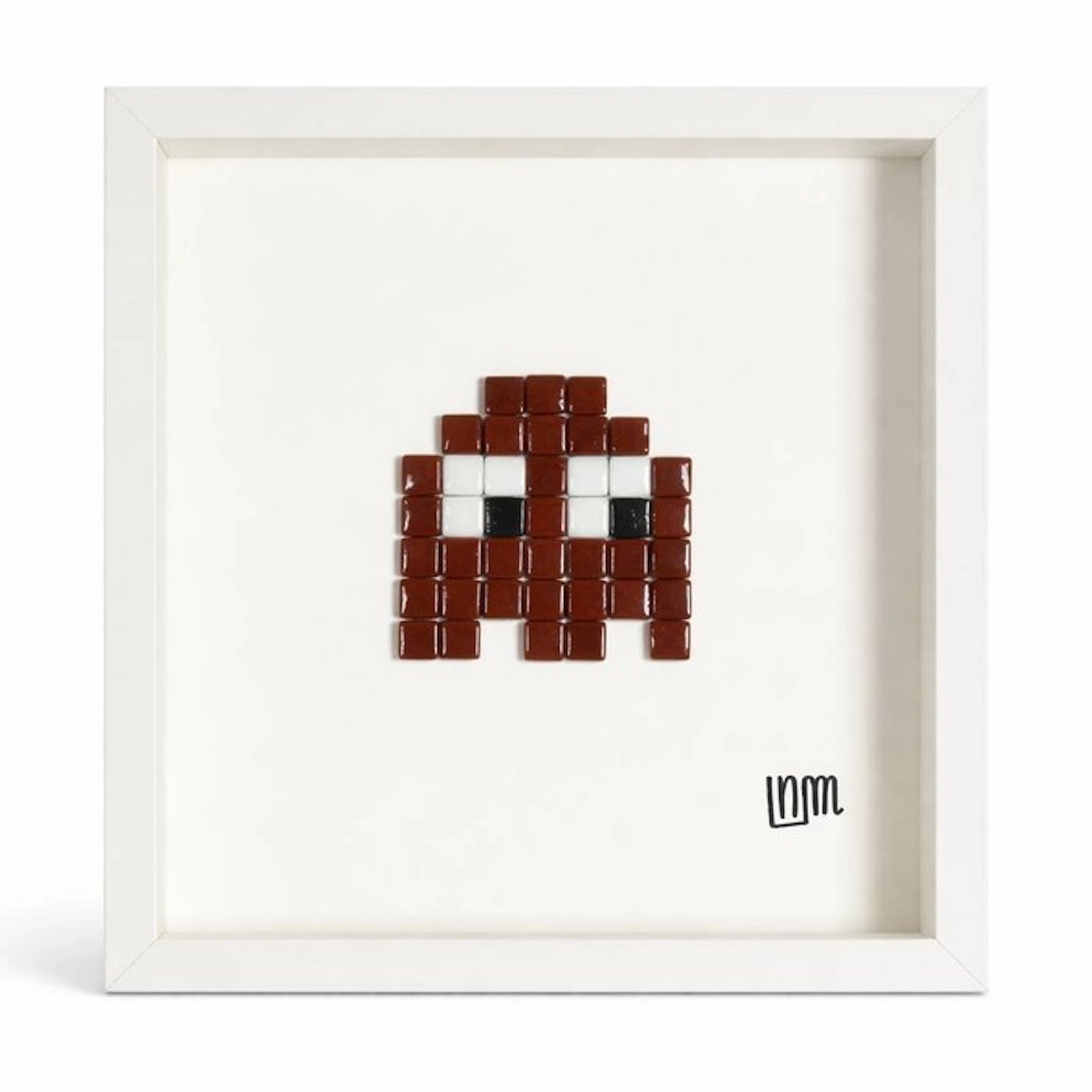 nLm - Pac-Man Brown (Ghost) - Mosaic