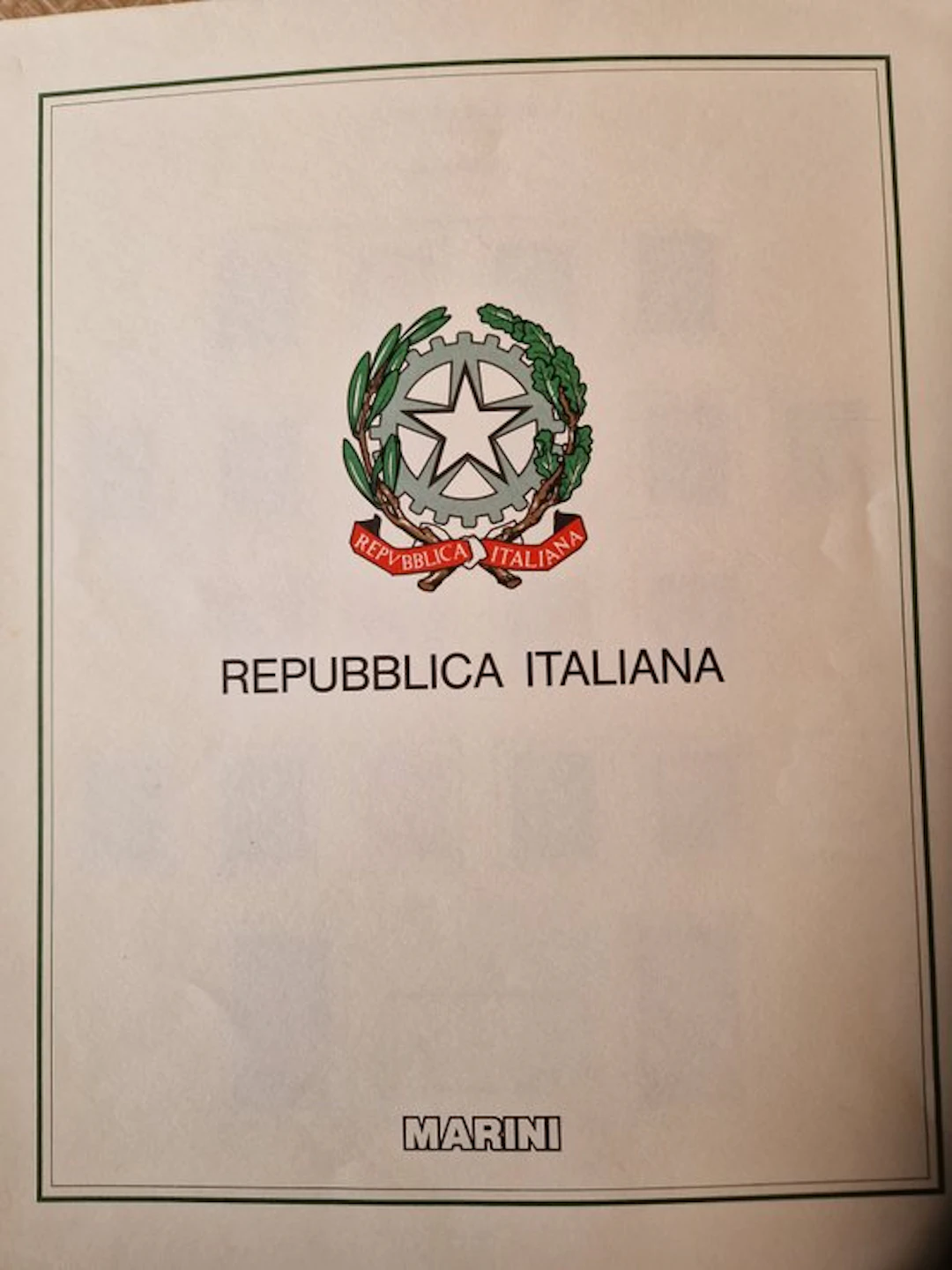 Italy 1945/1975 - Italian Republic