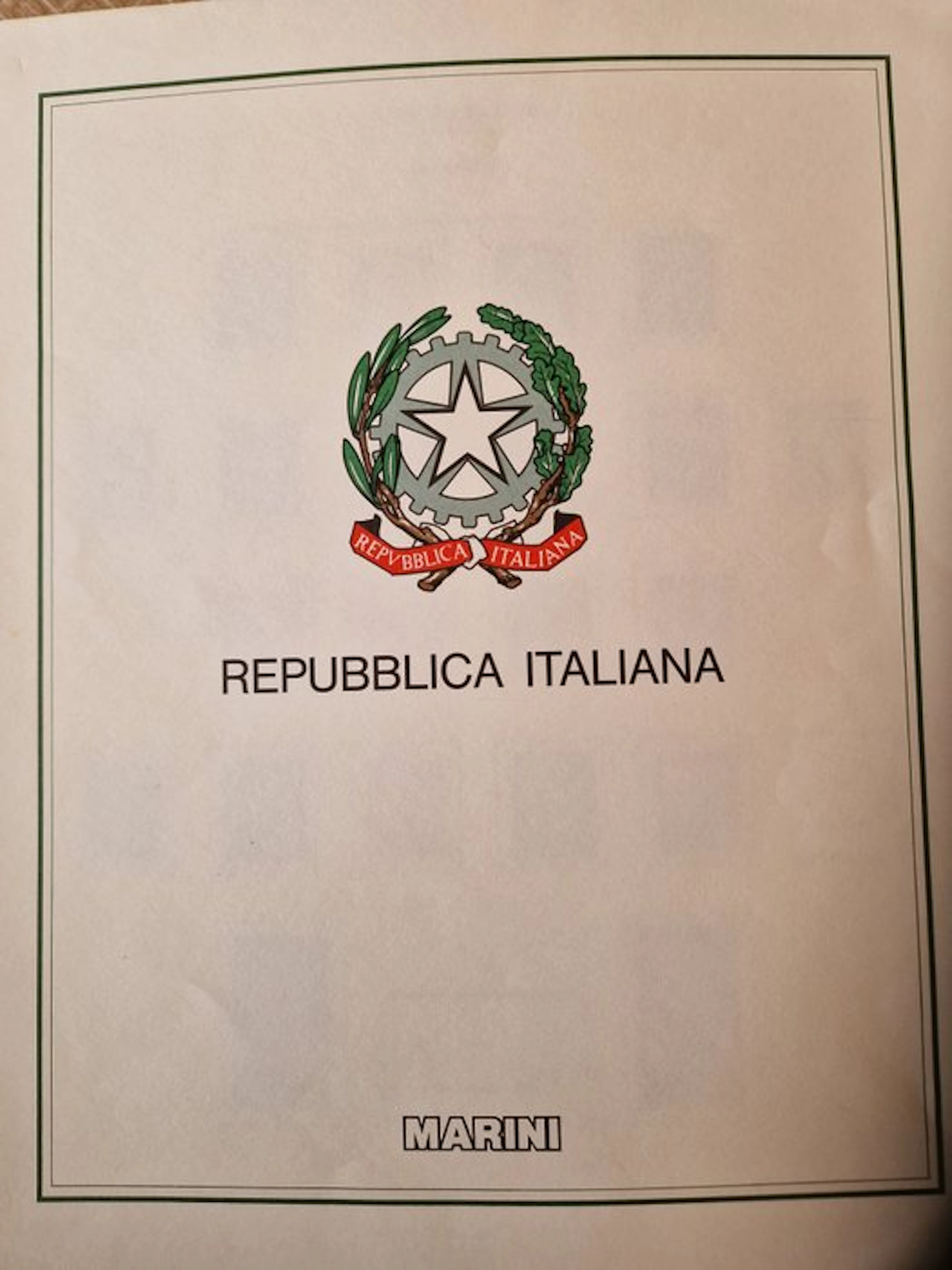 Italy 1945/1975 - Italian Republic