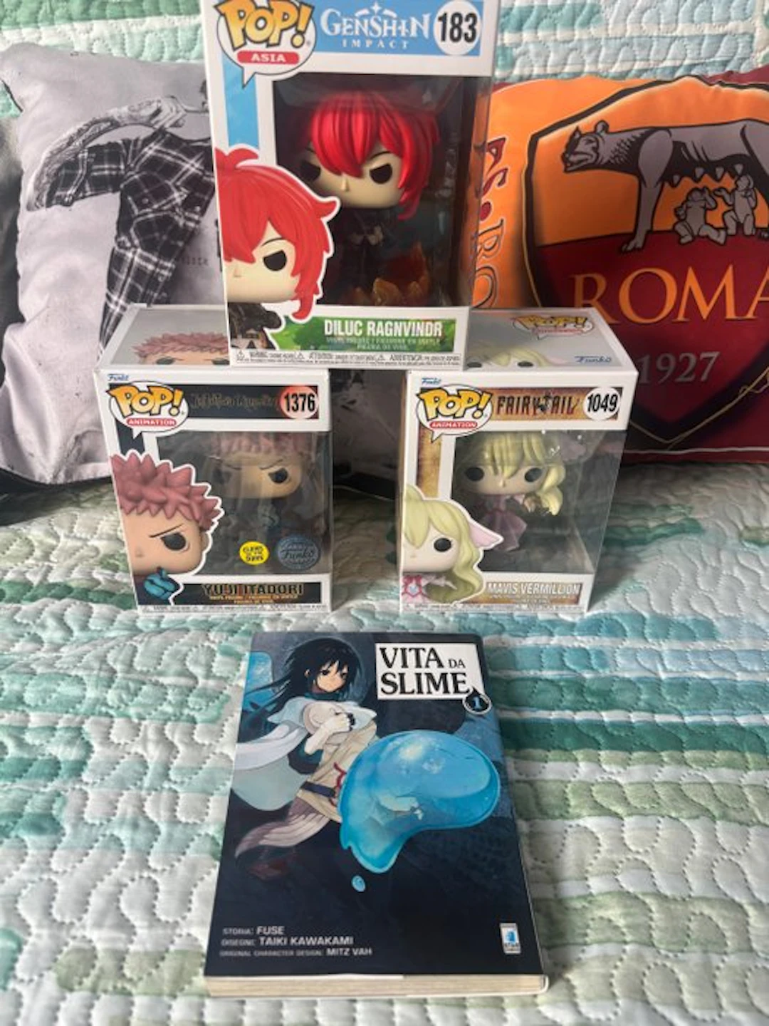 Funko - Funko Pop - Diluc Ragnvindr #183 / Yuji Itadori...