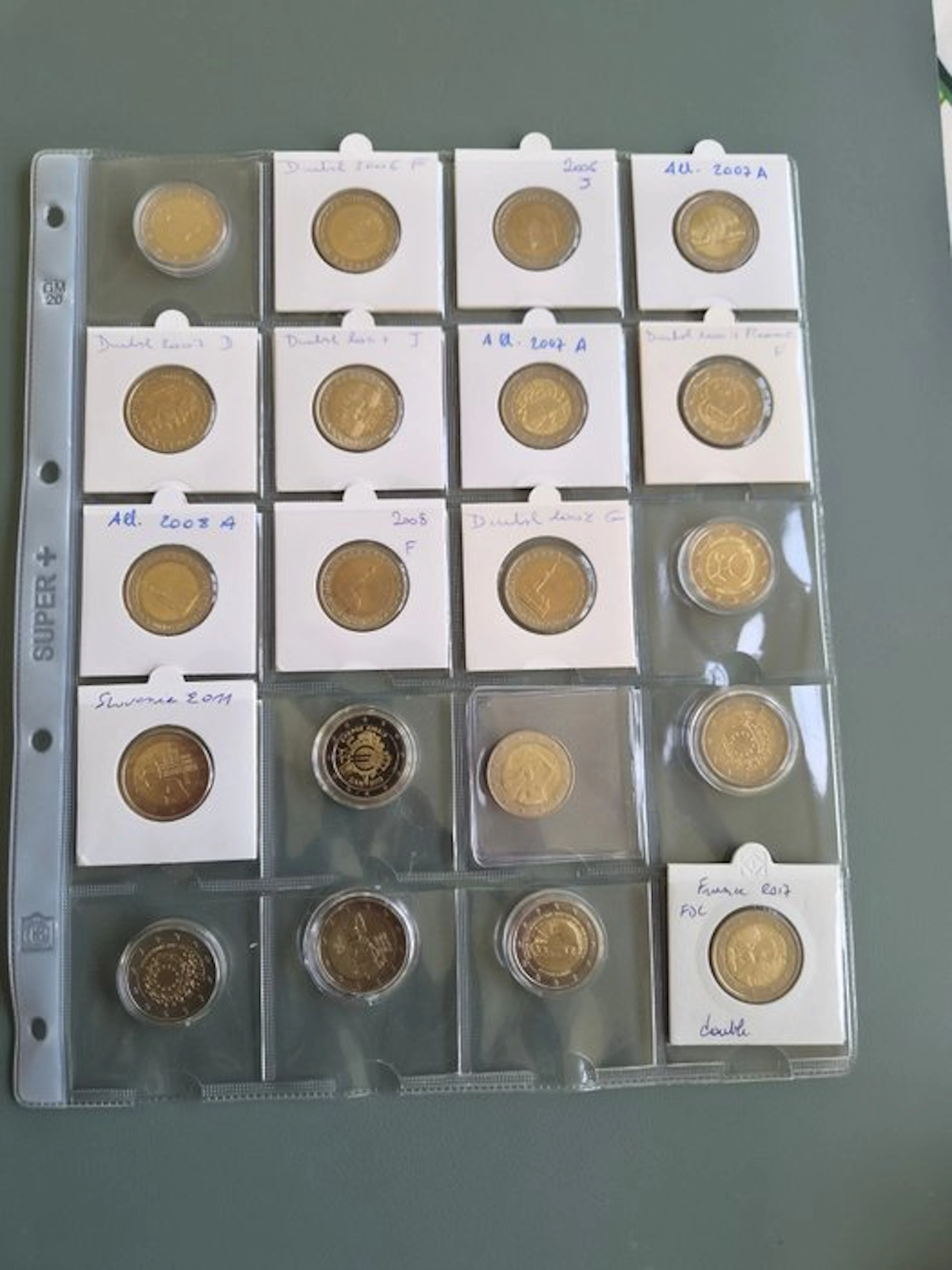 Europe. 2 Euro 2004/2017 (20 monnaies) (No reserve price)