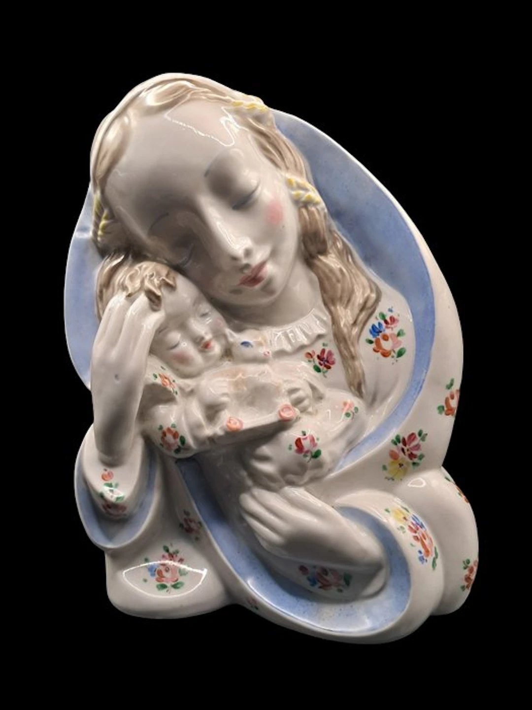 Teco - Bois-de-Breux - F. Sigismondi - Bust, Mardonna met kind - 25