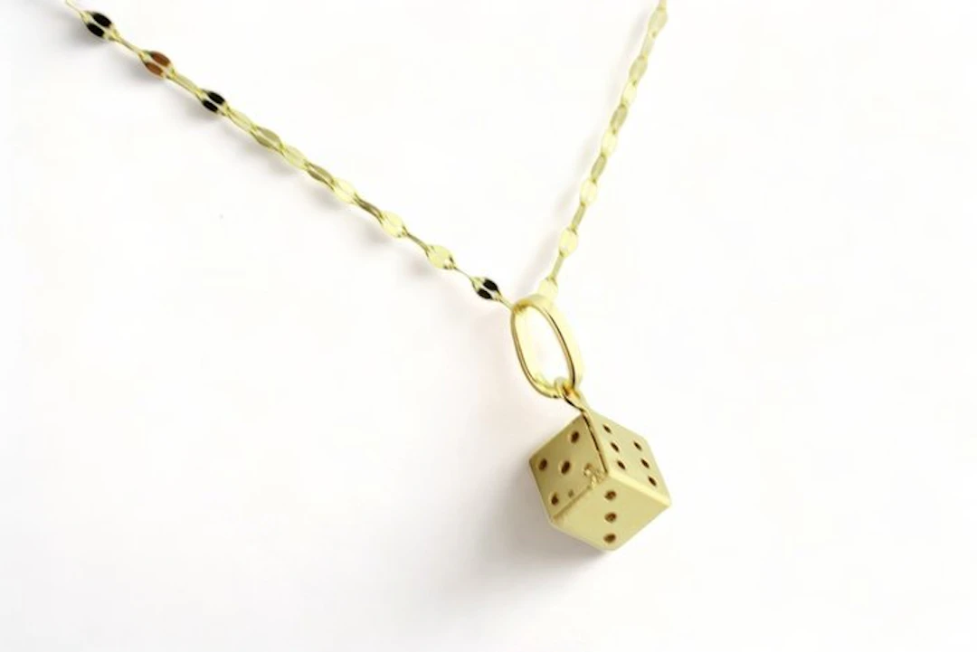 Necklace with pendant - 18 kt. Yellow gold