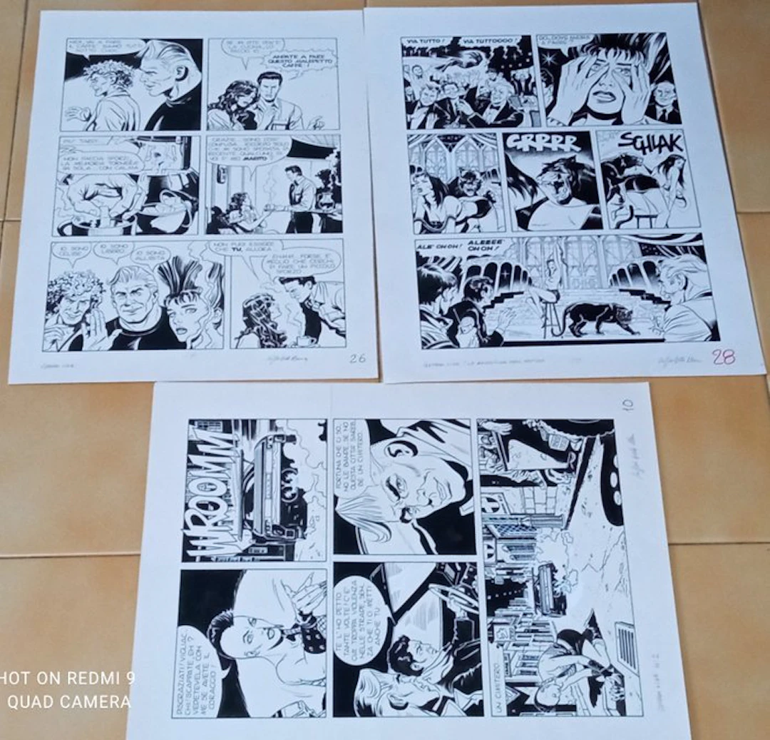 Della Monica, Raffaelle - 3 Original page - Gordon Link - n° 3