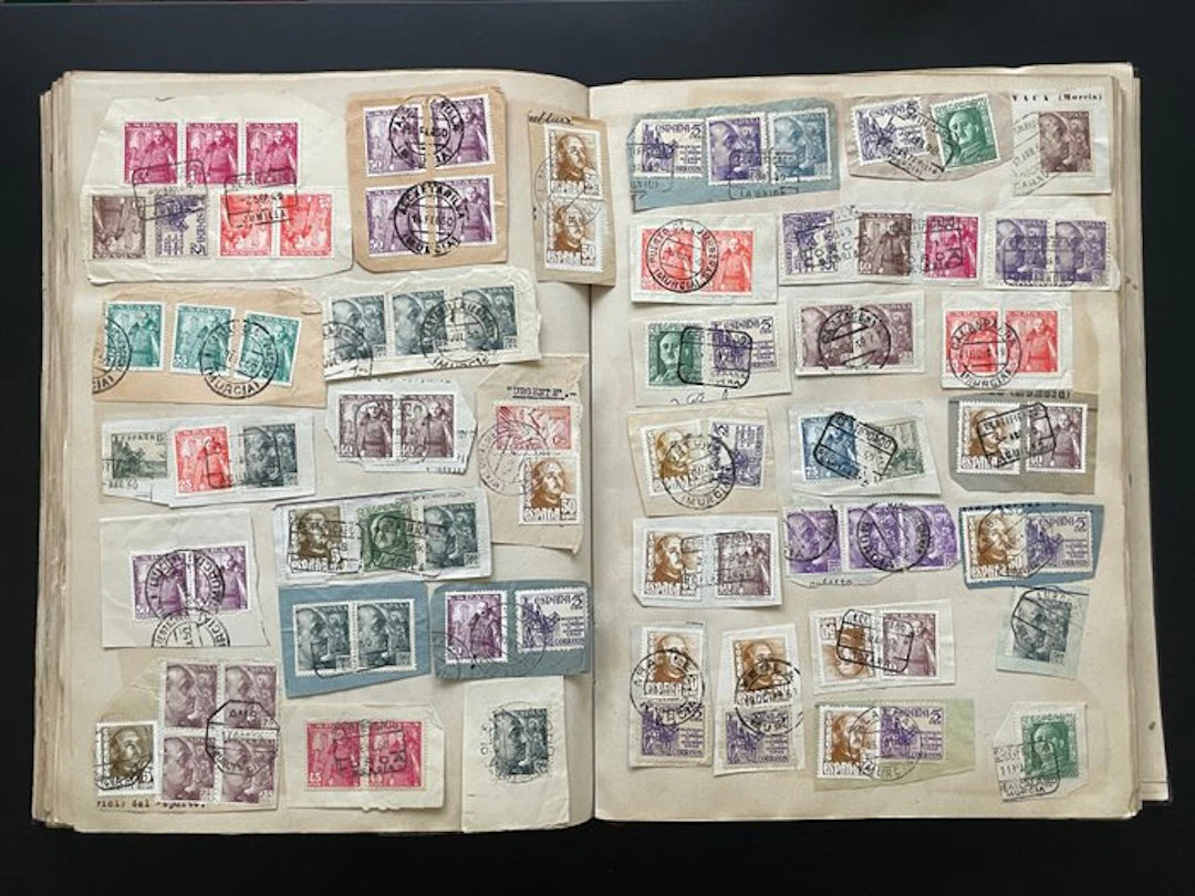 Spain 1940 - 1,200 postmarks. Postwar Spain. Franco. Towns from all provinces.
